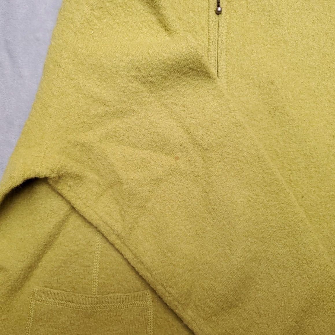 Vintage VINTAGE Studio Works Wool Cardigan Womens M Green 100% Wool Full Zip Australia Knitted Pockets Casual Womens Size M / US 6-8 / IT 42-44 - 6 Thumbnail