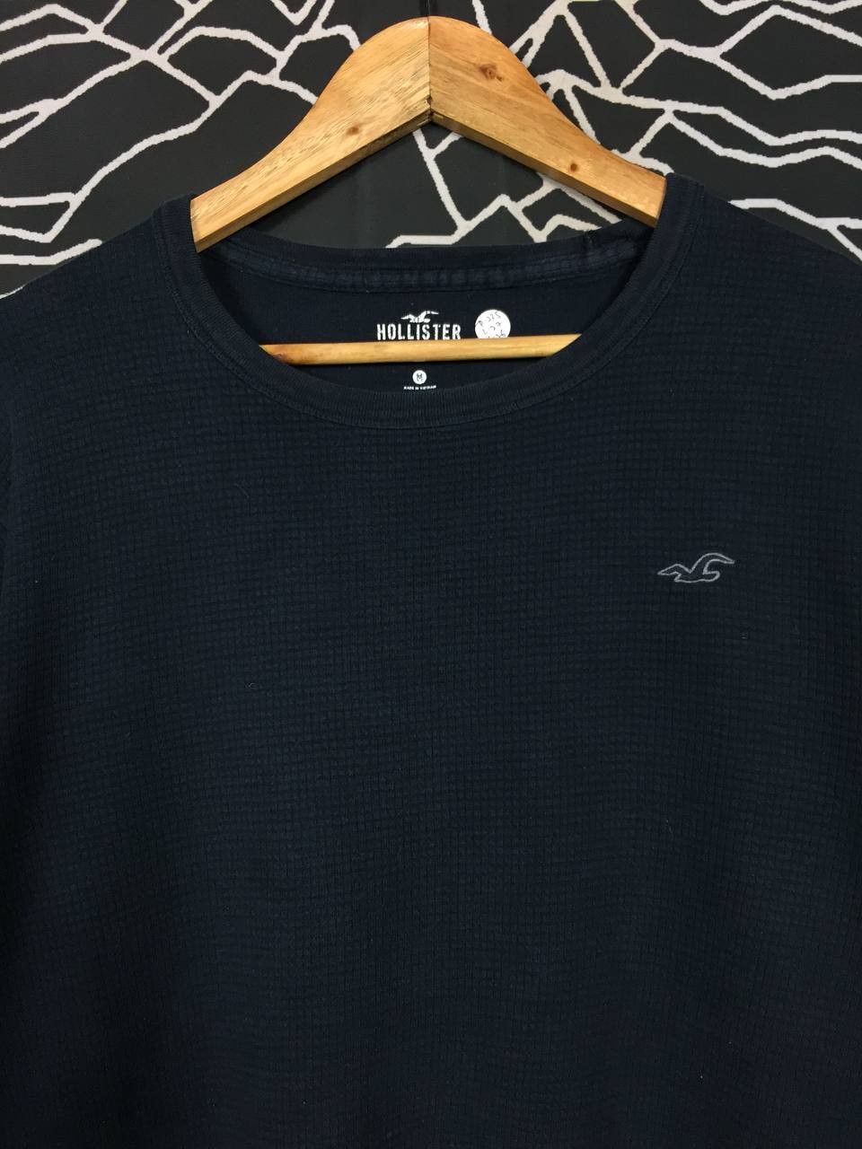 Hollister Hollister California Small Logo Waffle Knit Long Sleeve Tee Size US M / EU 48-50 / 2 - 3 Thumbnail