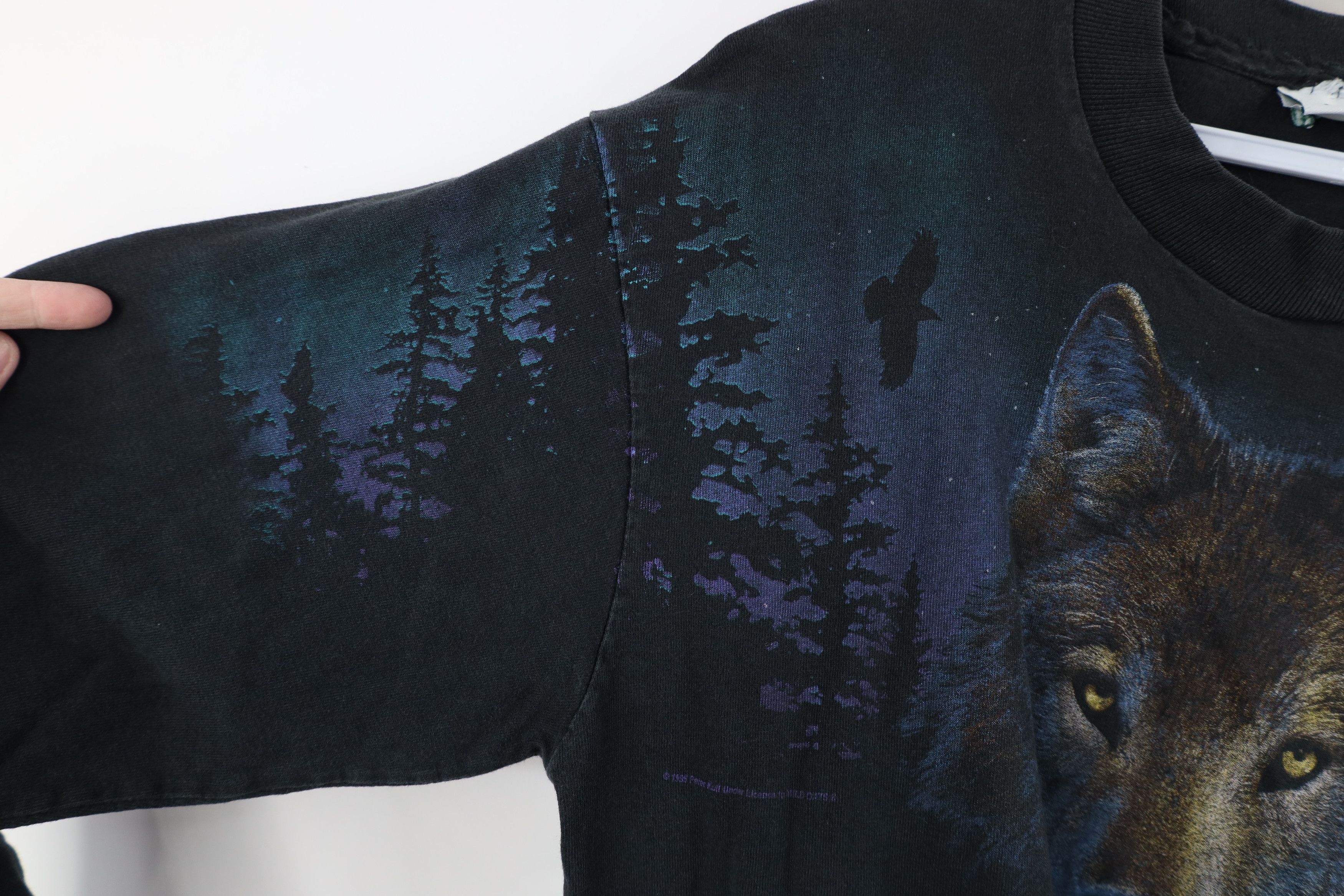 Vintage Vintage 90s Streetwear All Over Print Long Sleeve T-Shirt Size US M / EU 48-50 / 2 - 5 Thumbnail