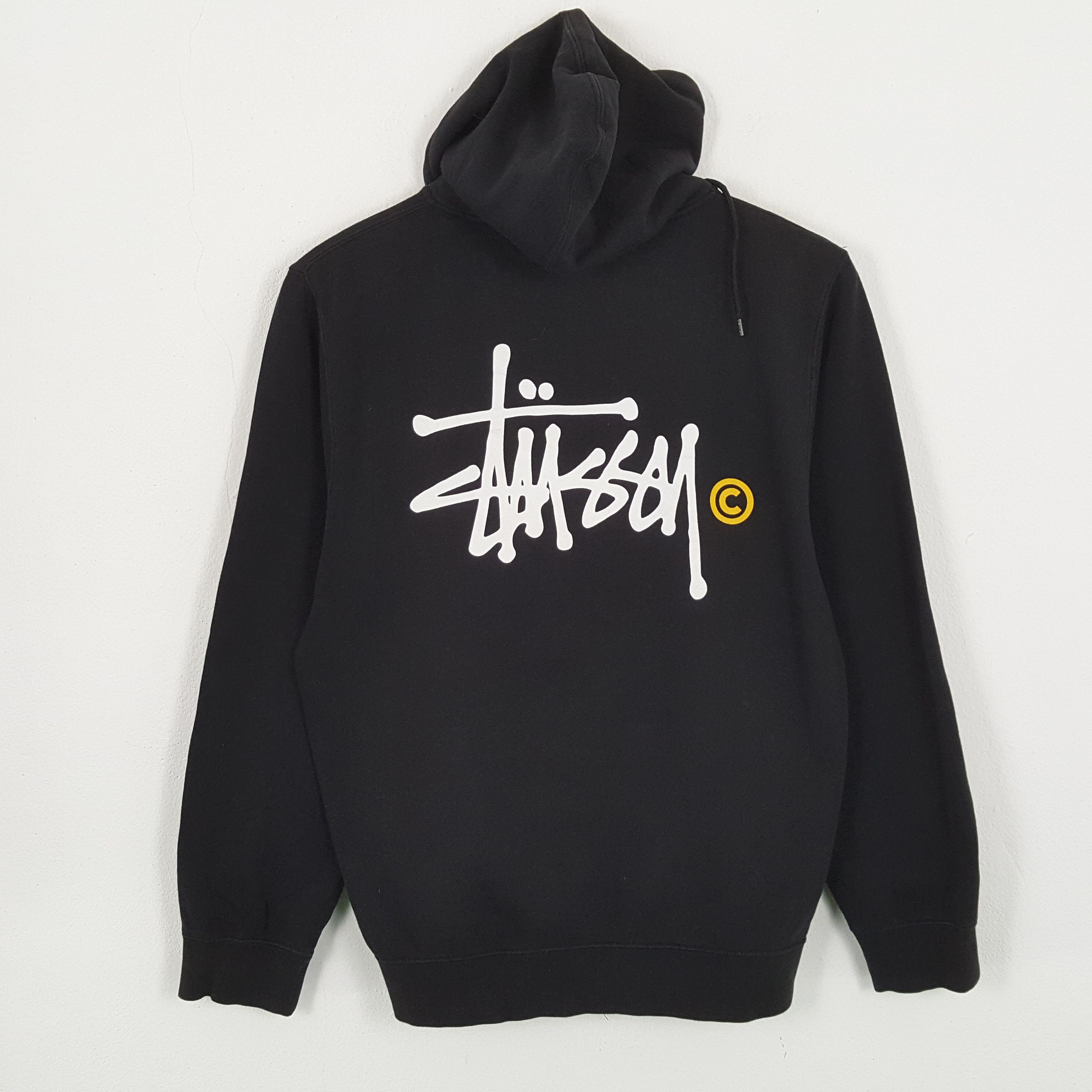 Stussy !! Rare !! Hello stussy hello kitty big logo zipper hoodie