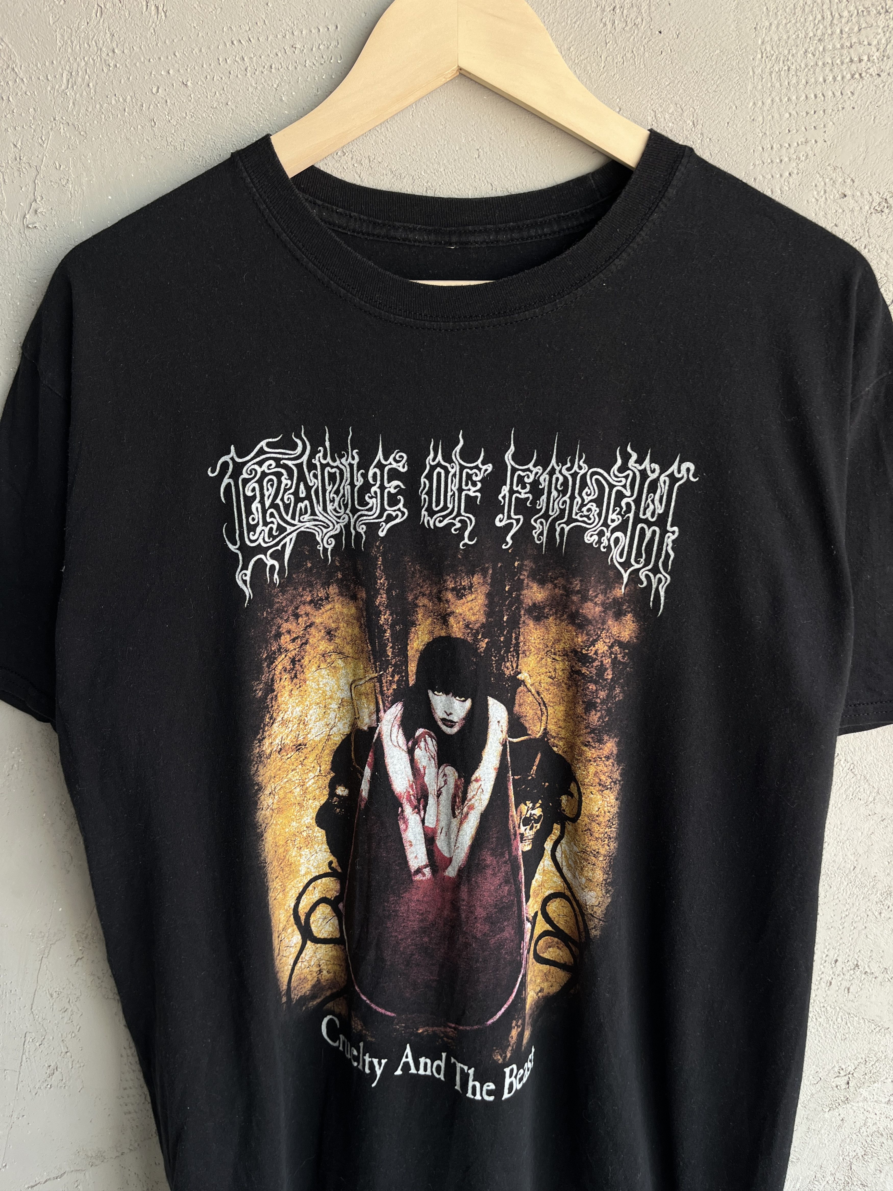 Band Tees × Vintage Vintage Cradle of Filth cruelty and the beast Metal T Shirt Size US XL / EU 56 / 4 - 2 Thumbnail