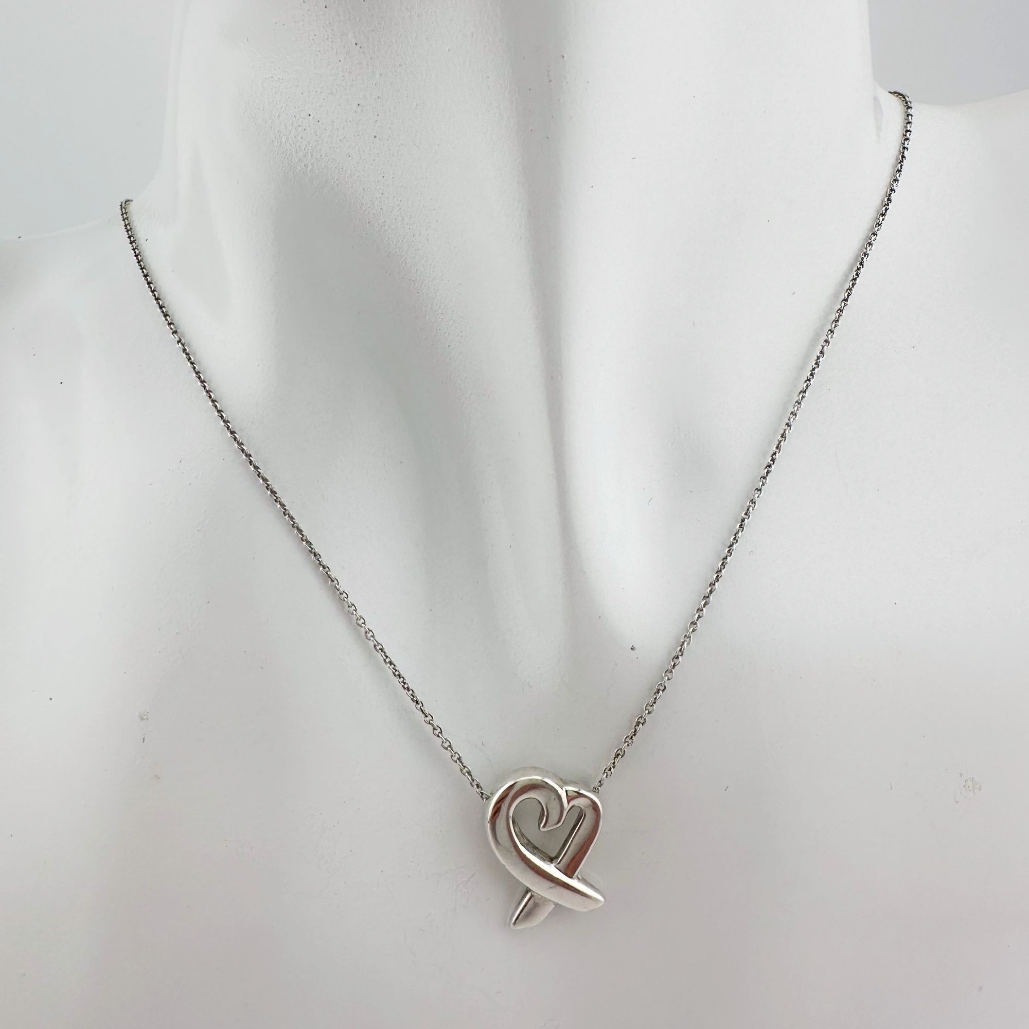 Tiffany & Co. Tiffany and Co Paloma Picasso Small Loving Heart Pendant Nec Size ONE SIZE - 3 Thumbnail