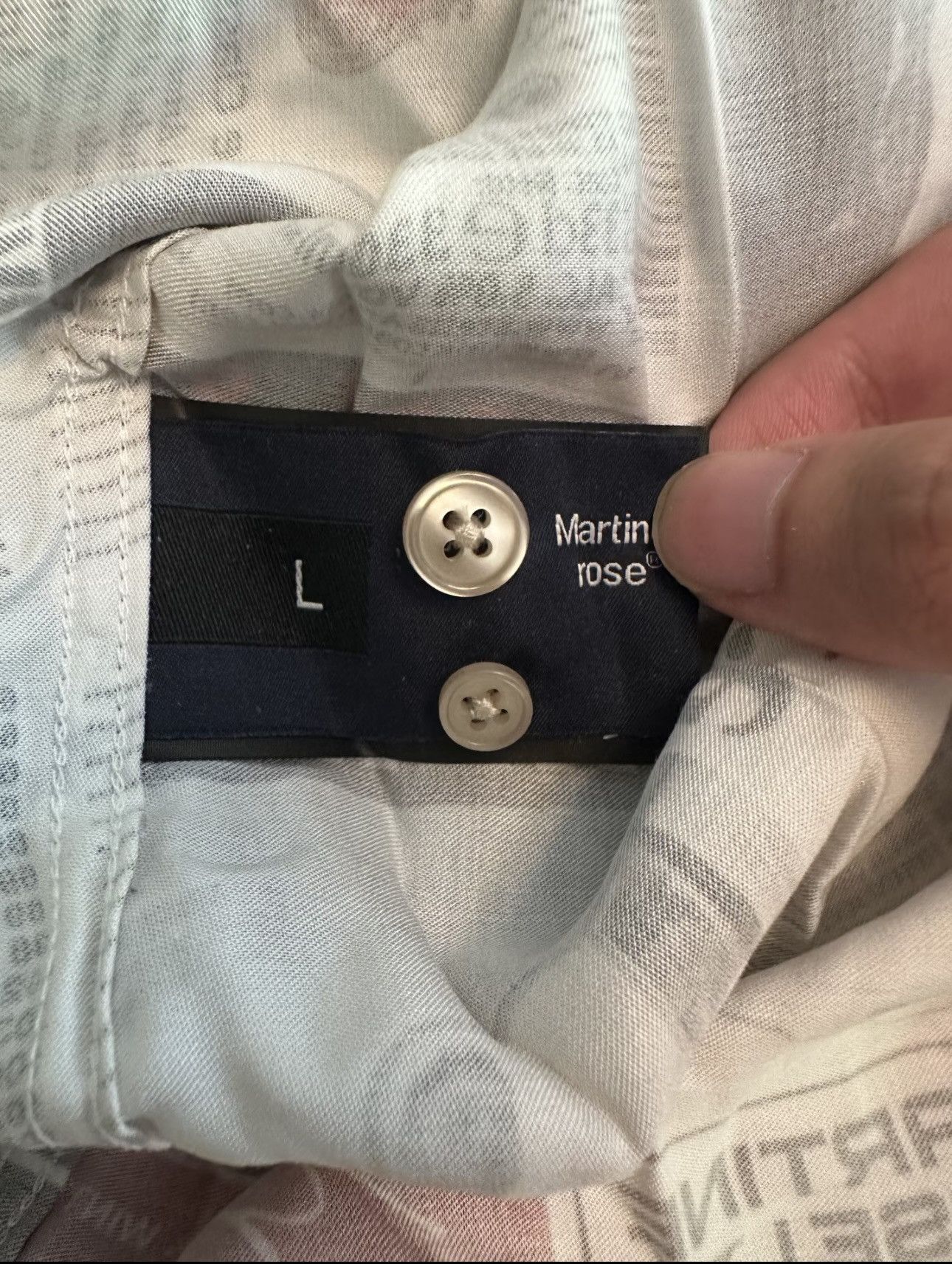 Martine Rose Martine Rose shirt Size US L / EU 52-54 / 3 - 6 Thumbnail