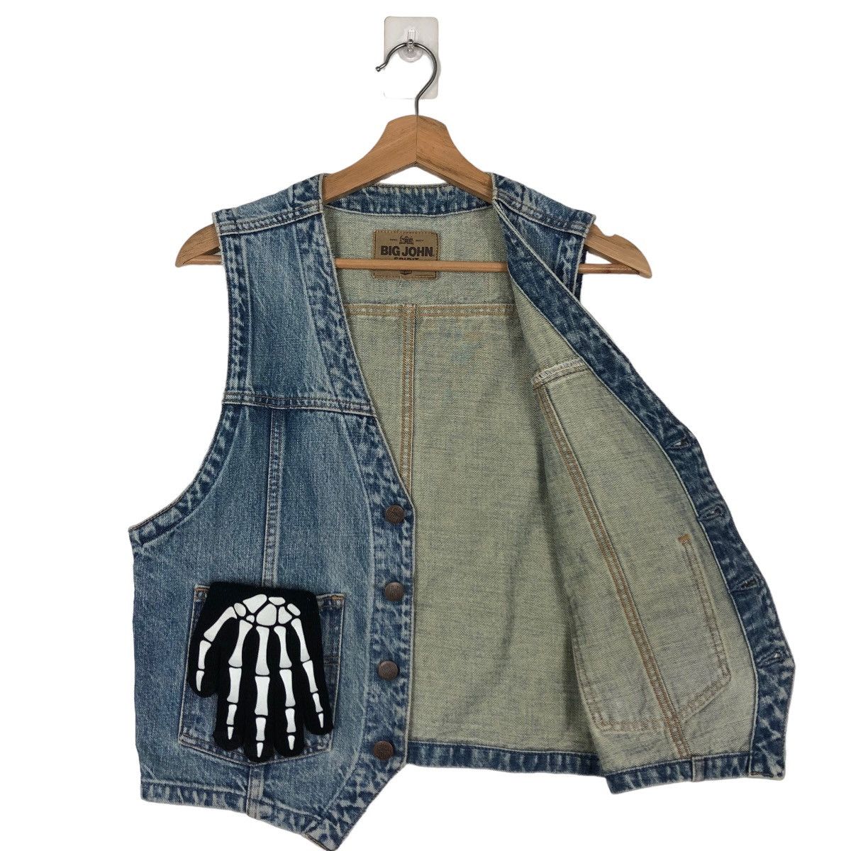 Japanese Brand 🔥90’s Big John USA Tank Top Denim Jeans Worker Size US M / EU 48-50 / 2 - 9 Thumbnail