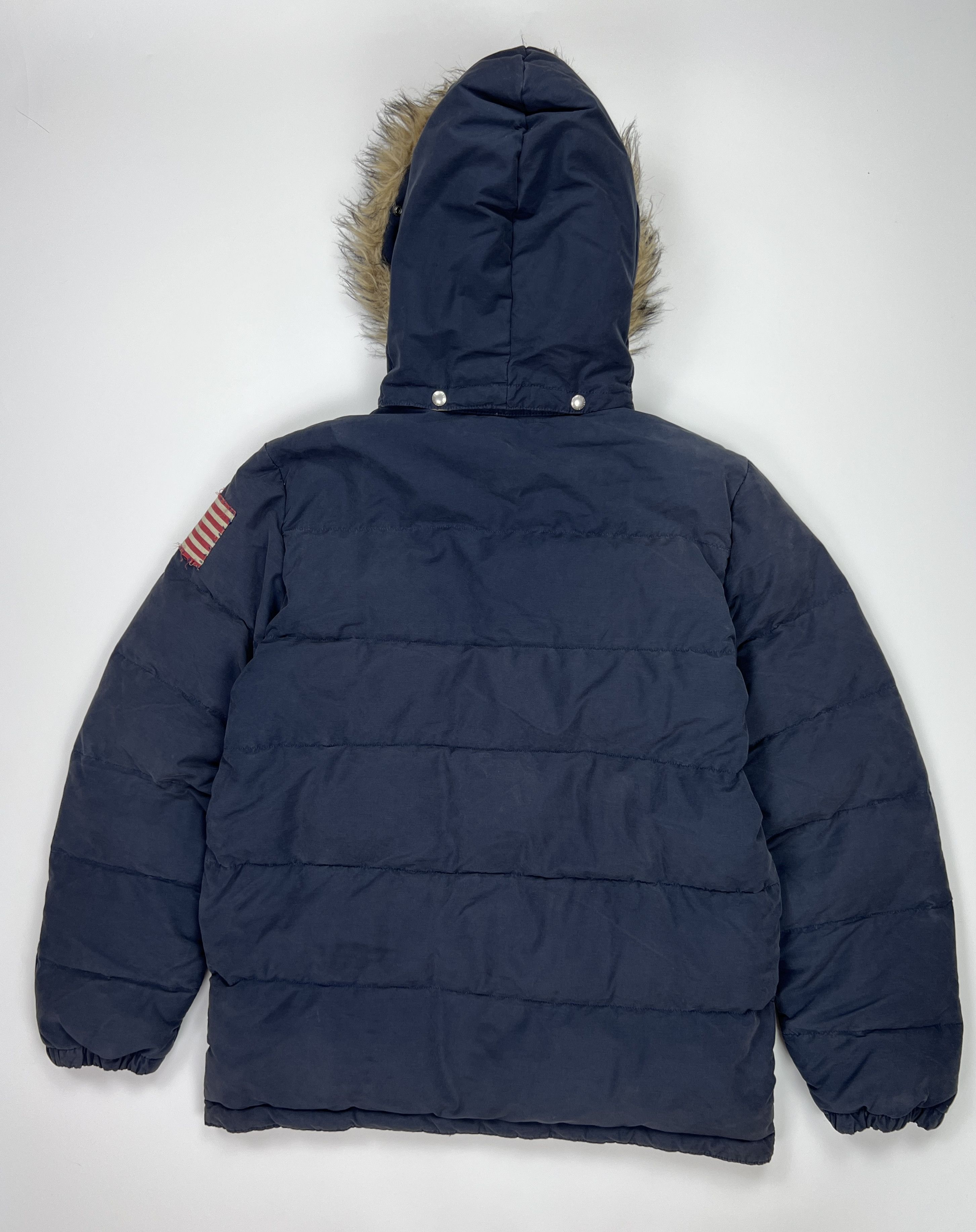 Polo Ralph Lauren Vintage Ralph Lauren Denim Supply USA Flag Navy Down Parka Size US L / EU 52-54 / 3 - 2 Thumbnail
