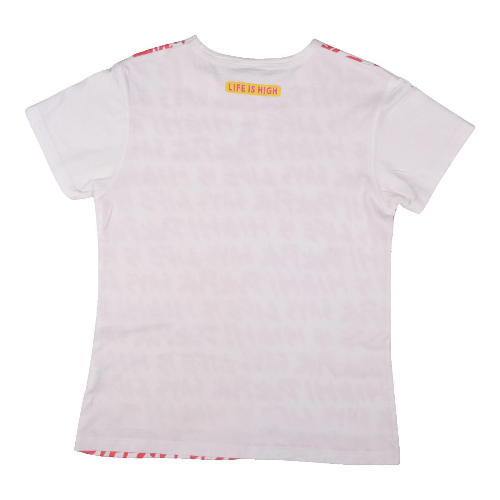 Walter Van Beirendonck W&LT "Life Is High" White Tee Size ONE SIZE - 2 Thumbnail