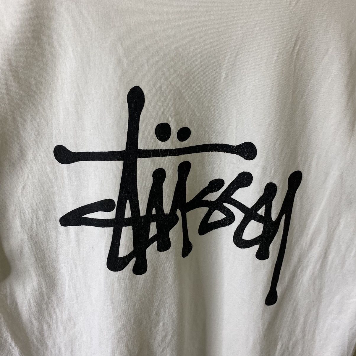 Stussy Vintage Y2K Stussy Script Skater Tee Size US M / EU 48-50 / 2 - 2 Thumbnail