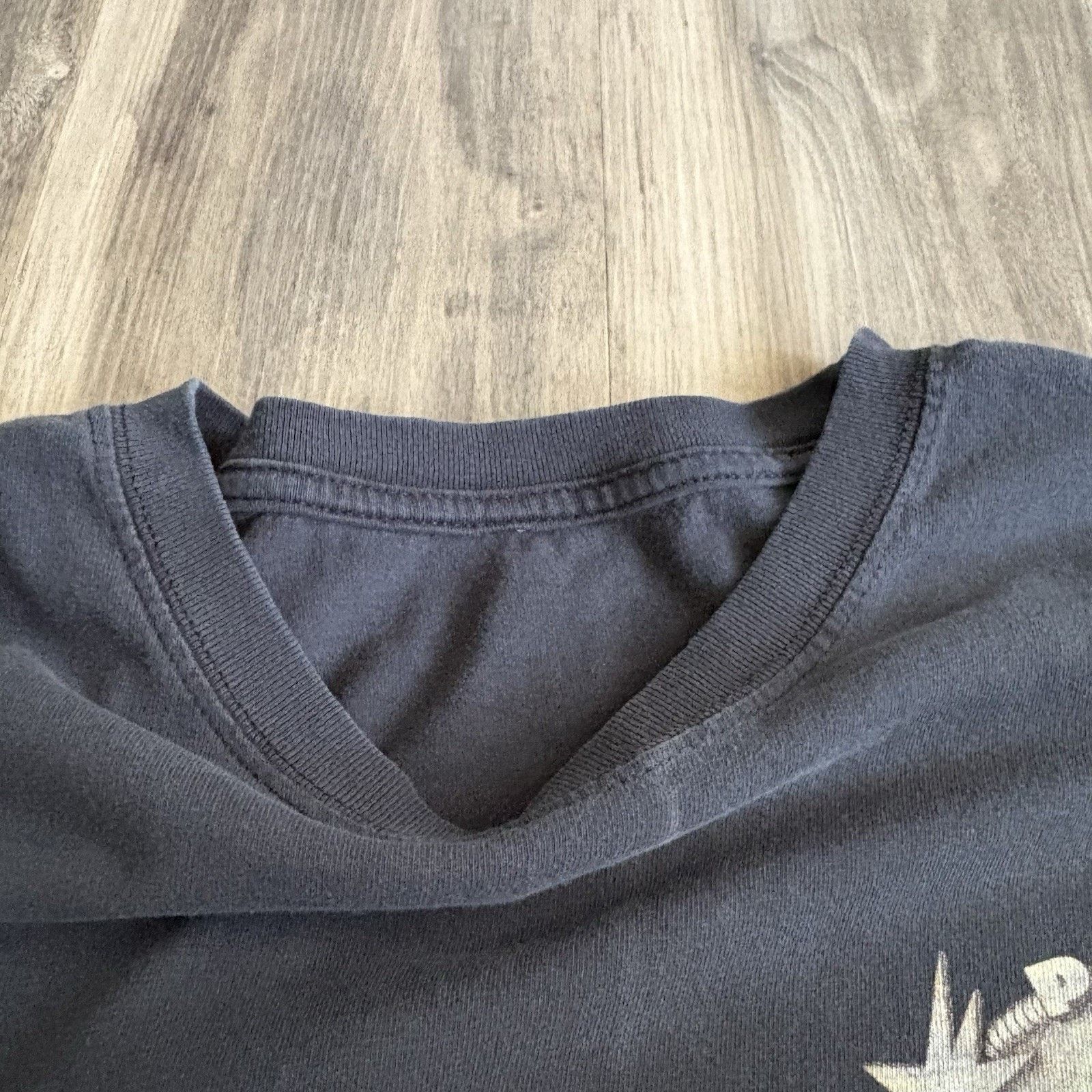 Vintage Vintage Gradient Sun Faded Worn WIP Workwear T-Shirt Size XL Size US XL / EU 56 / 4 - 4 Thumbnail