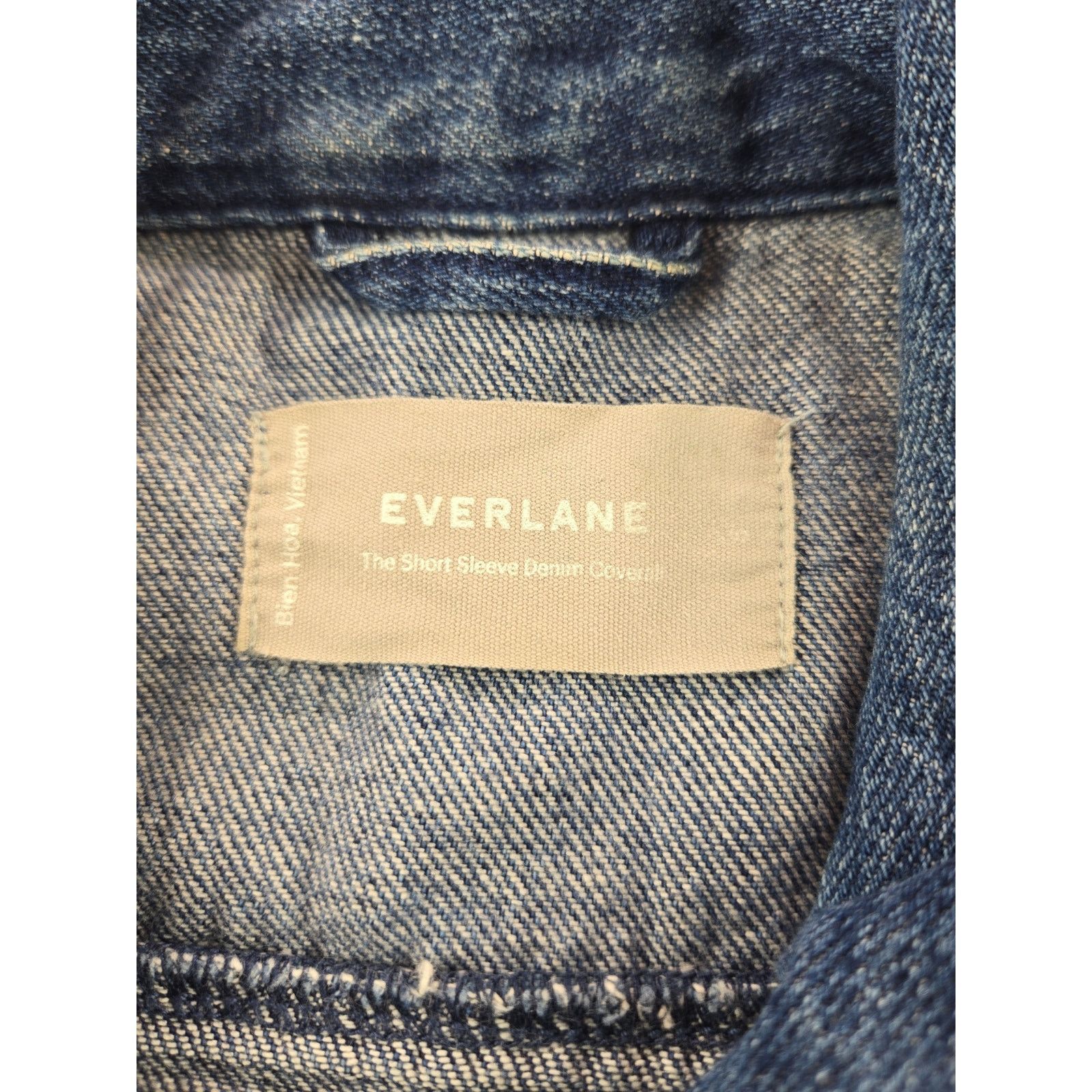 Everlane Everlane | The Short Sleeve Denim Coverall | Size 6 Size 28" / US 6 / IT 42 - 7 Thumbnail
