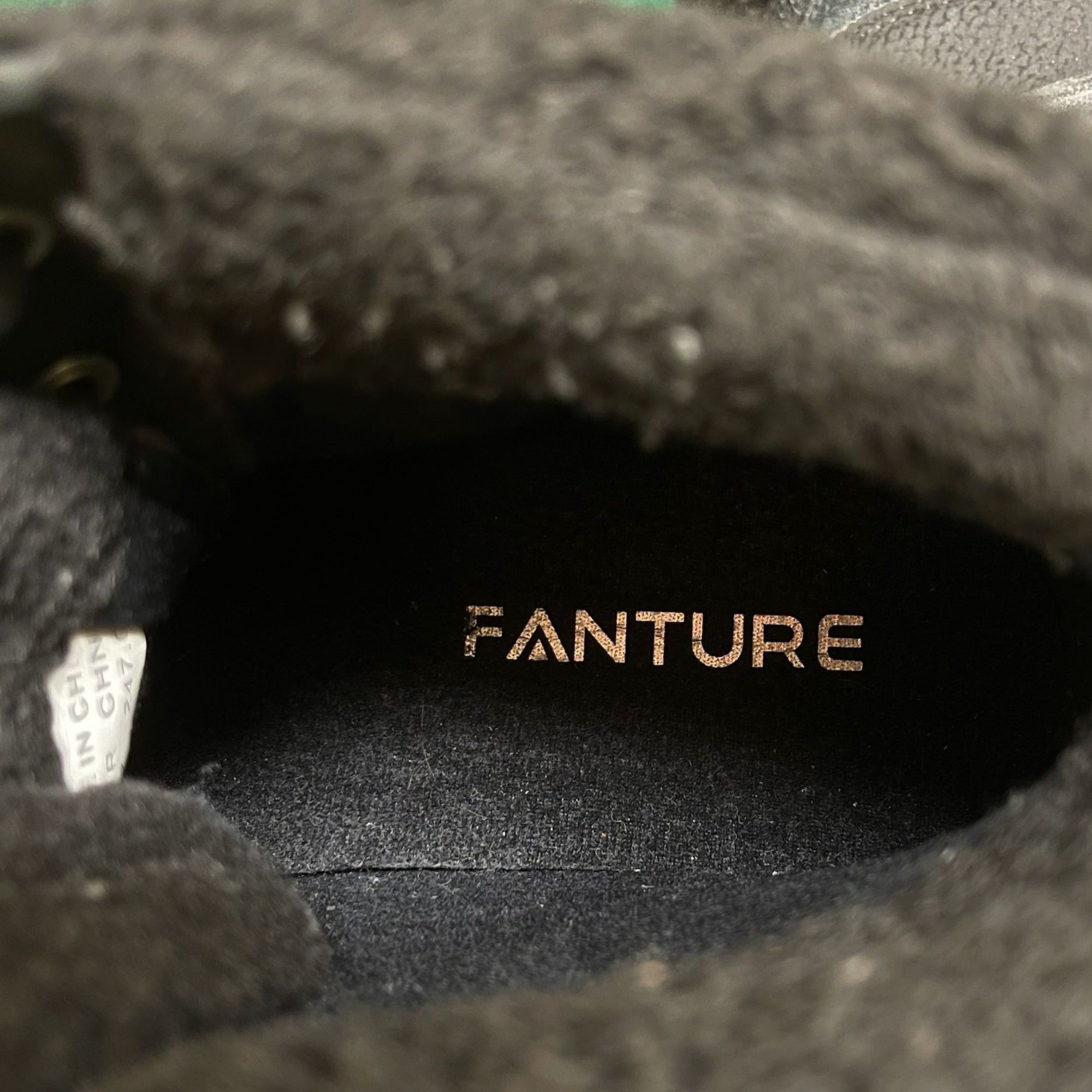 Other Fanture Black Winter Boots Size 6.5 With Warm Lining & Durab Size US 6.5 / IT 36.5 - 6 Thumbnail