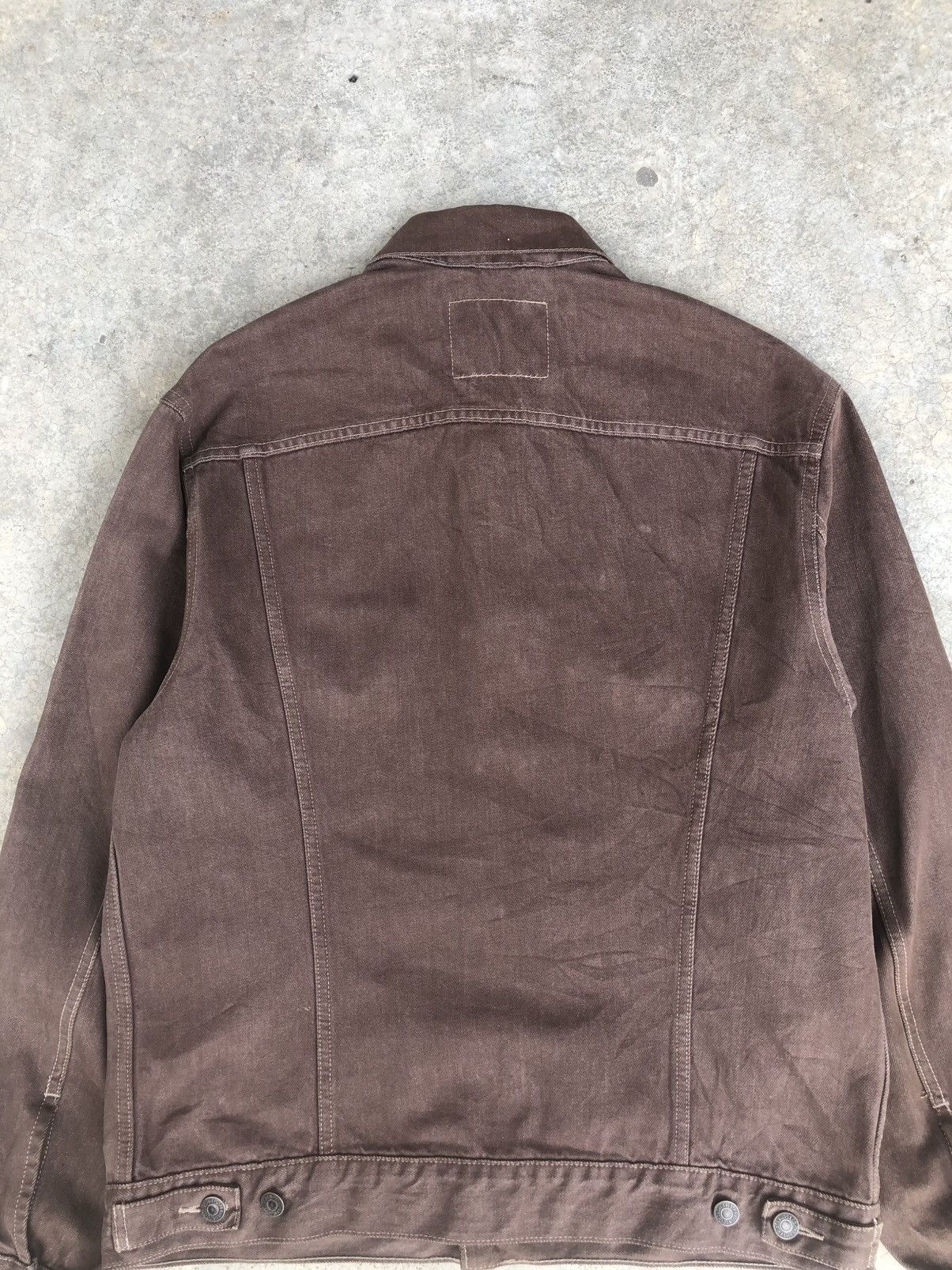 Levi's Vintage 90s' Levi’s Denim Jacket Distressed Denim Size US M / EU 48-50 / 2 - 11 Thumbnail