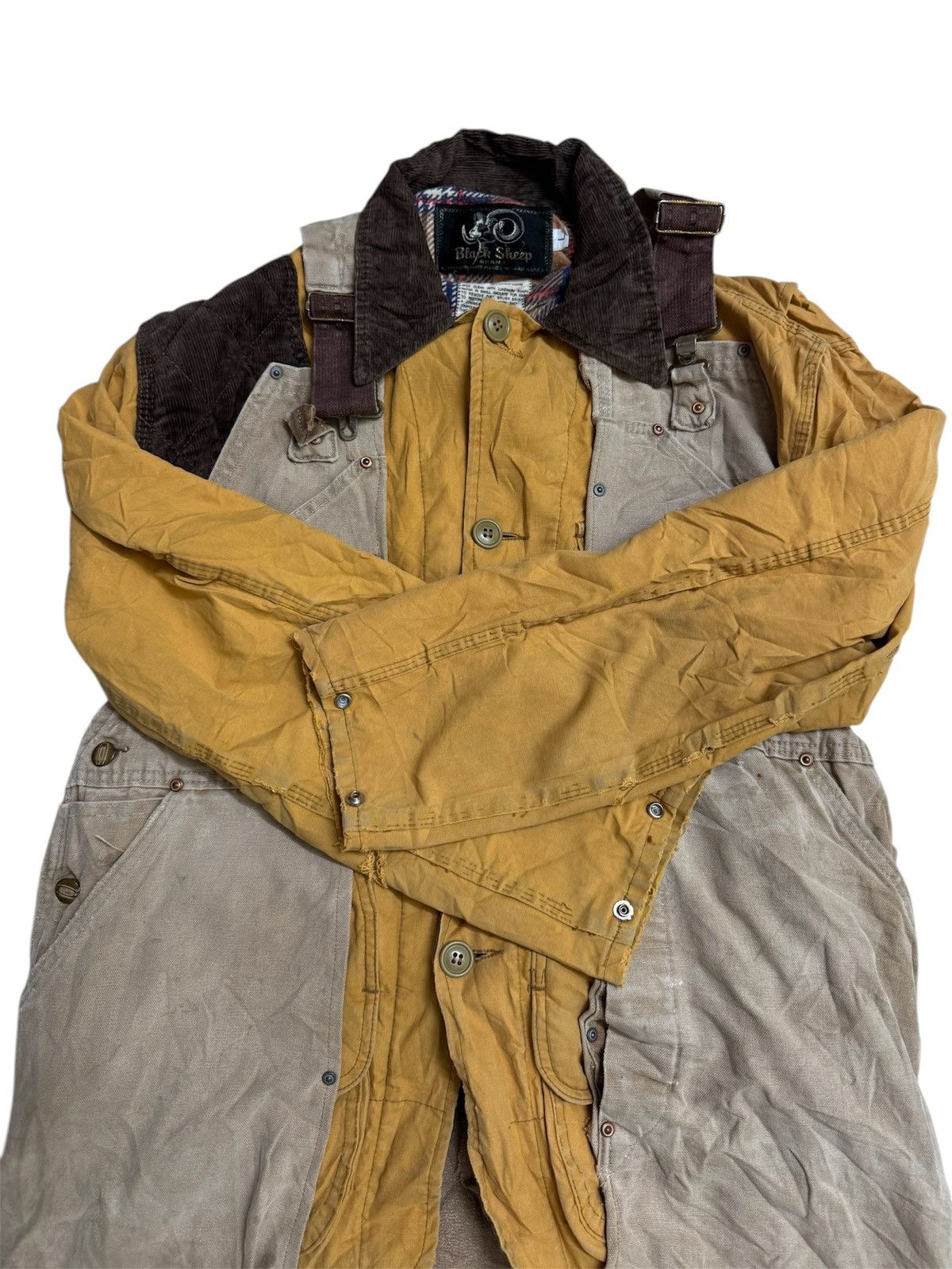 Black Sheep Vintage Black Sheep x Carhartt trench coat Jacket Size US L / EU 52-54 / 3 - 5 Thumbnail