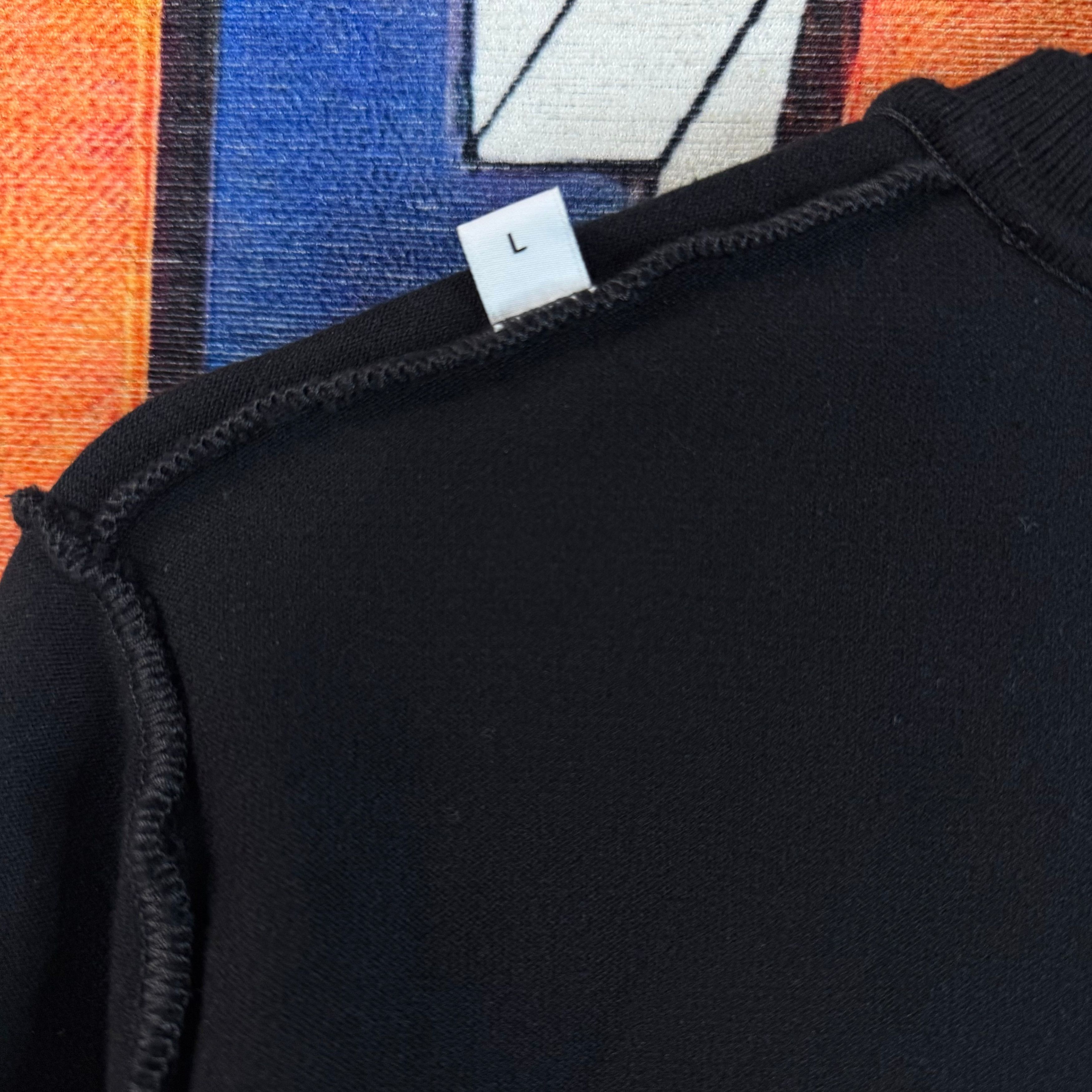 Givenchy Givenchy Paris Riccardo Tisci Distressed Box Logo Sweater Si Size US L / EU 52-54 / 3 - 3 Thumbnail