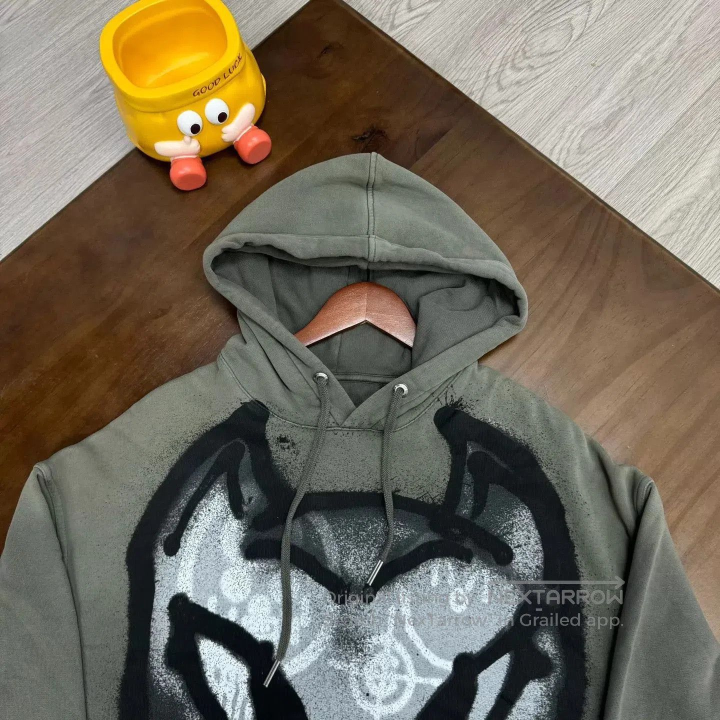 Givenchy Green Graphic Print Hoodie with Hood and Pockets. Size US XS / EU 42 / 0 - 3 Thumbnail