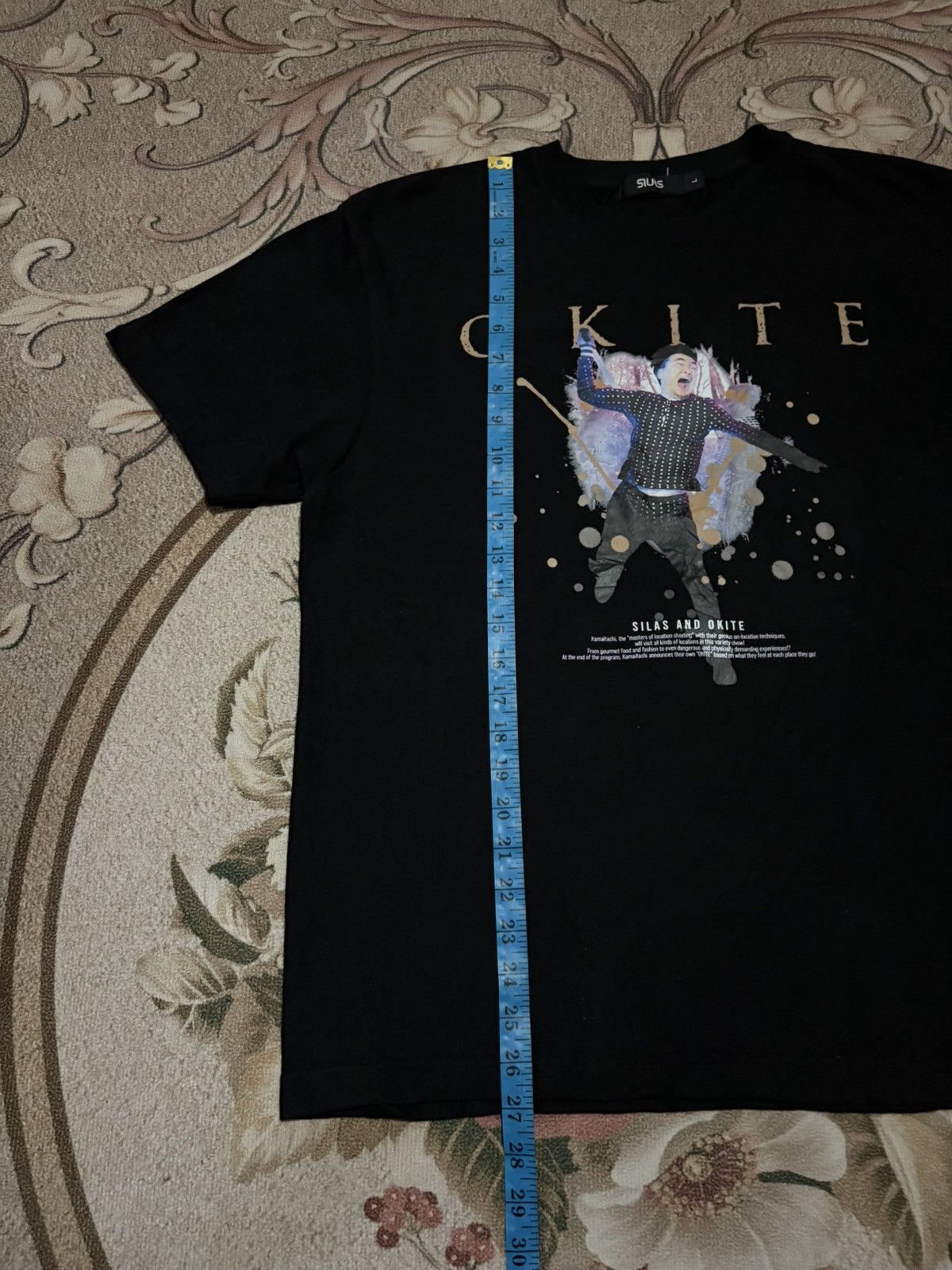 Designer × Japanese Brand × Silas Japanese Brand SILAS And OKITE Big Print T-Shirt Size US L / EU 52-54 / 3 - 10 Thumbnail