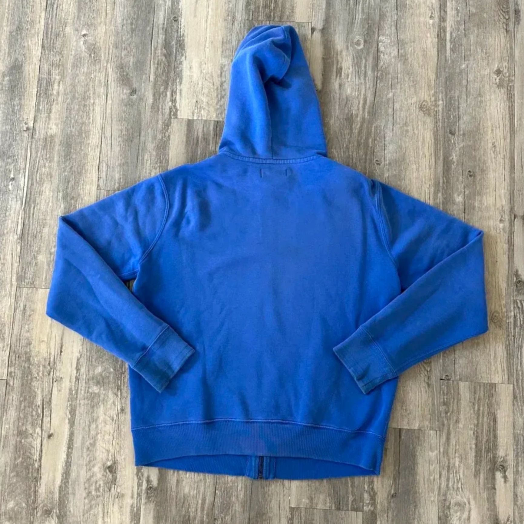 Polo Ralph Lauren VINTAGE Polo Ralph Lauren Hoodie Shirt Adult Large Blue Orange Pony Mens Size US L / EU 52-54 / 3 - 6 Thumbnail