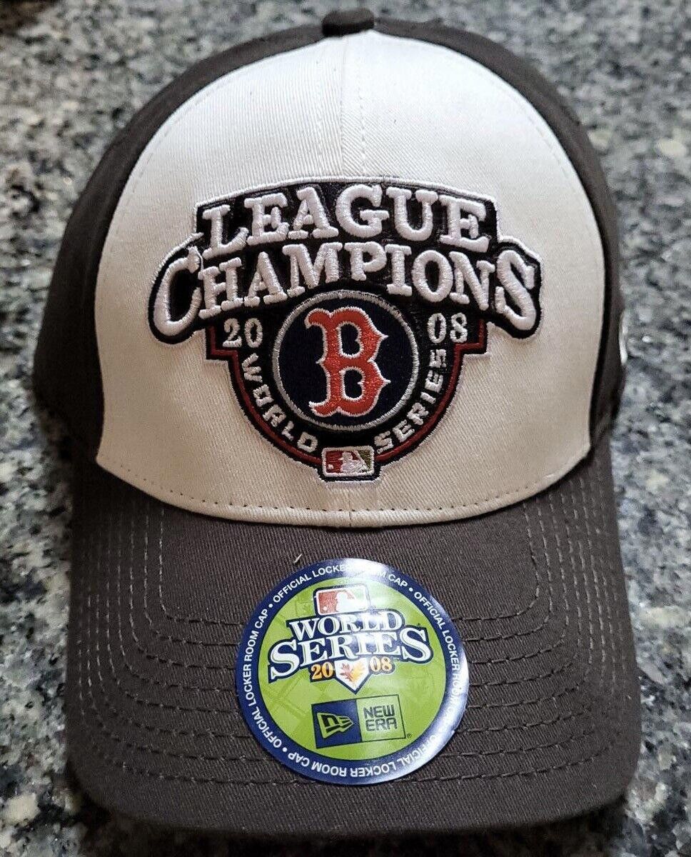 New Era 2008 World Series Red Sox Hat One Size Black Hat Cap New Era Size ONE SIZE - 1 Thumbnail