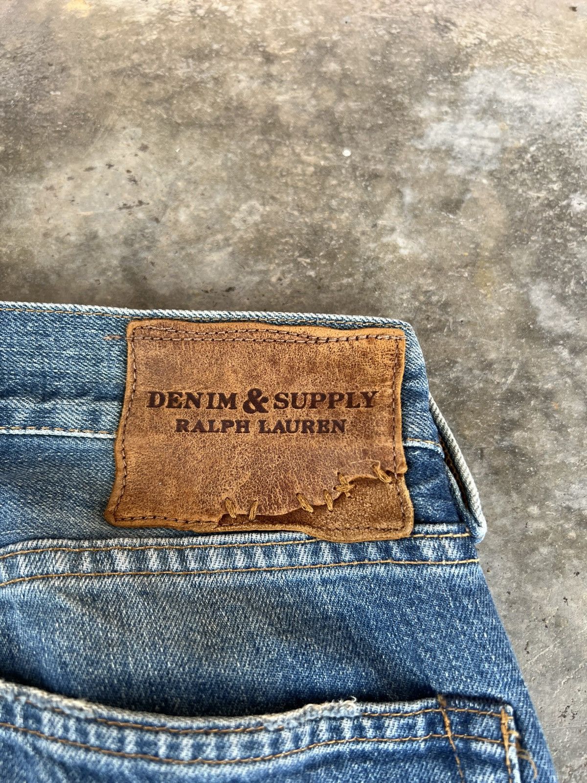 Denim & Supply Ralph Lauren Vintage Distressed Denim & Supply Ralph Lauren Jean Size US 32 / EU 48 - 25 Thumbnail