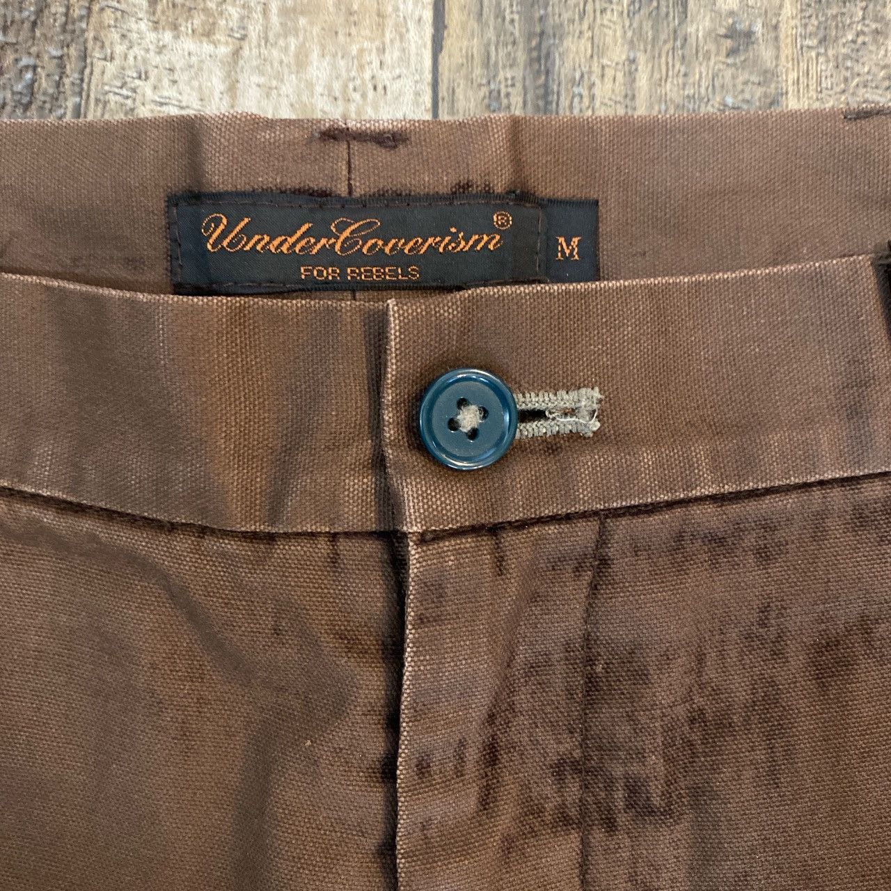 Undercover Undercover SS05 But Beautiful Brown Velour Pants Size US 28 / EU 44 - 3 Thumbnail