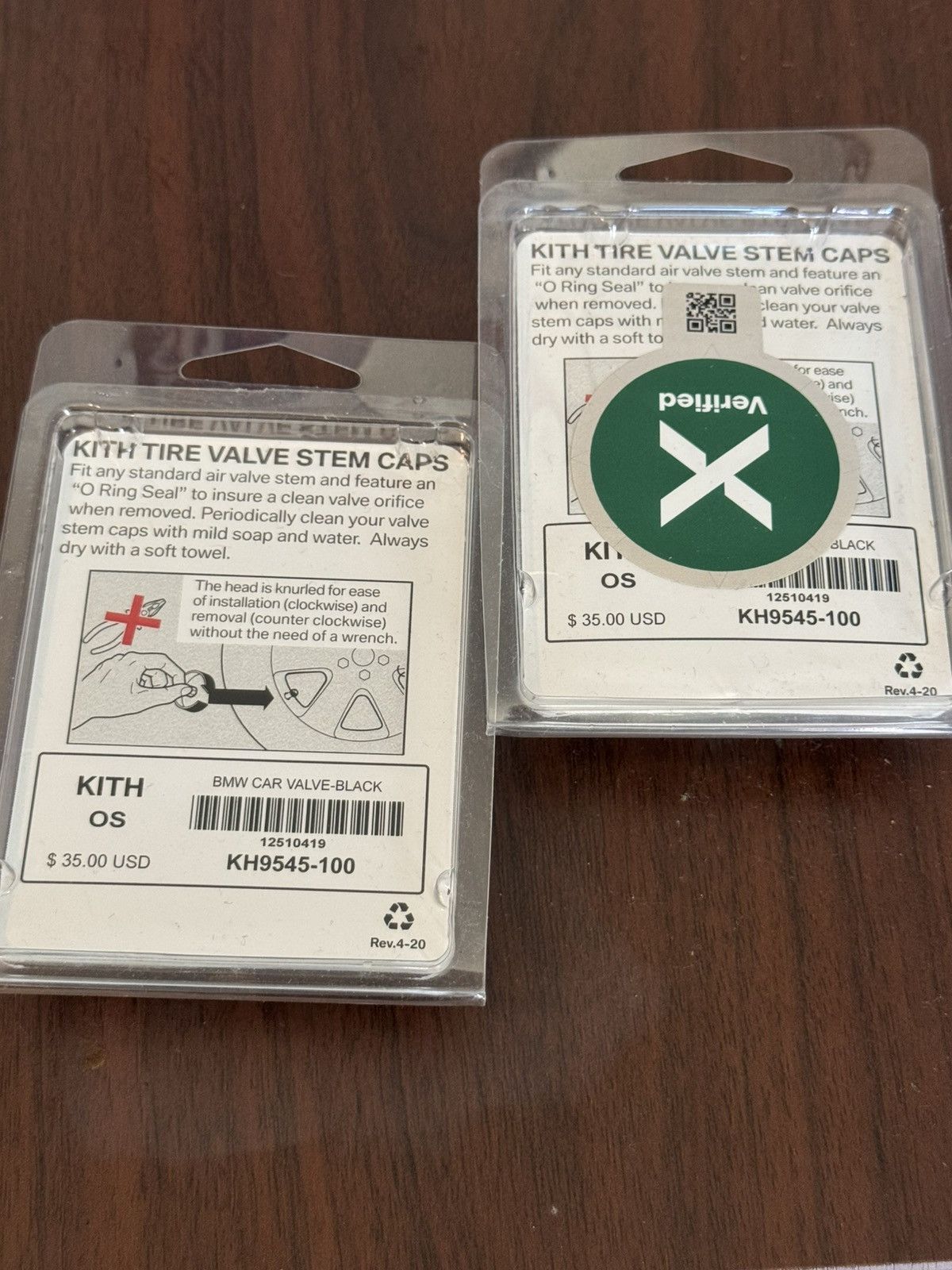 BMW × Kith KithxBMW tire valve stem caps Size ONE SIZE - 2 Thumbnail