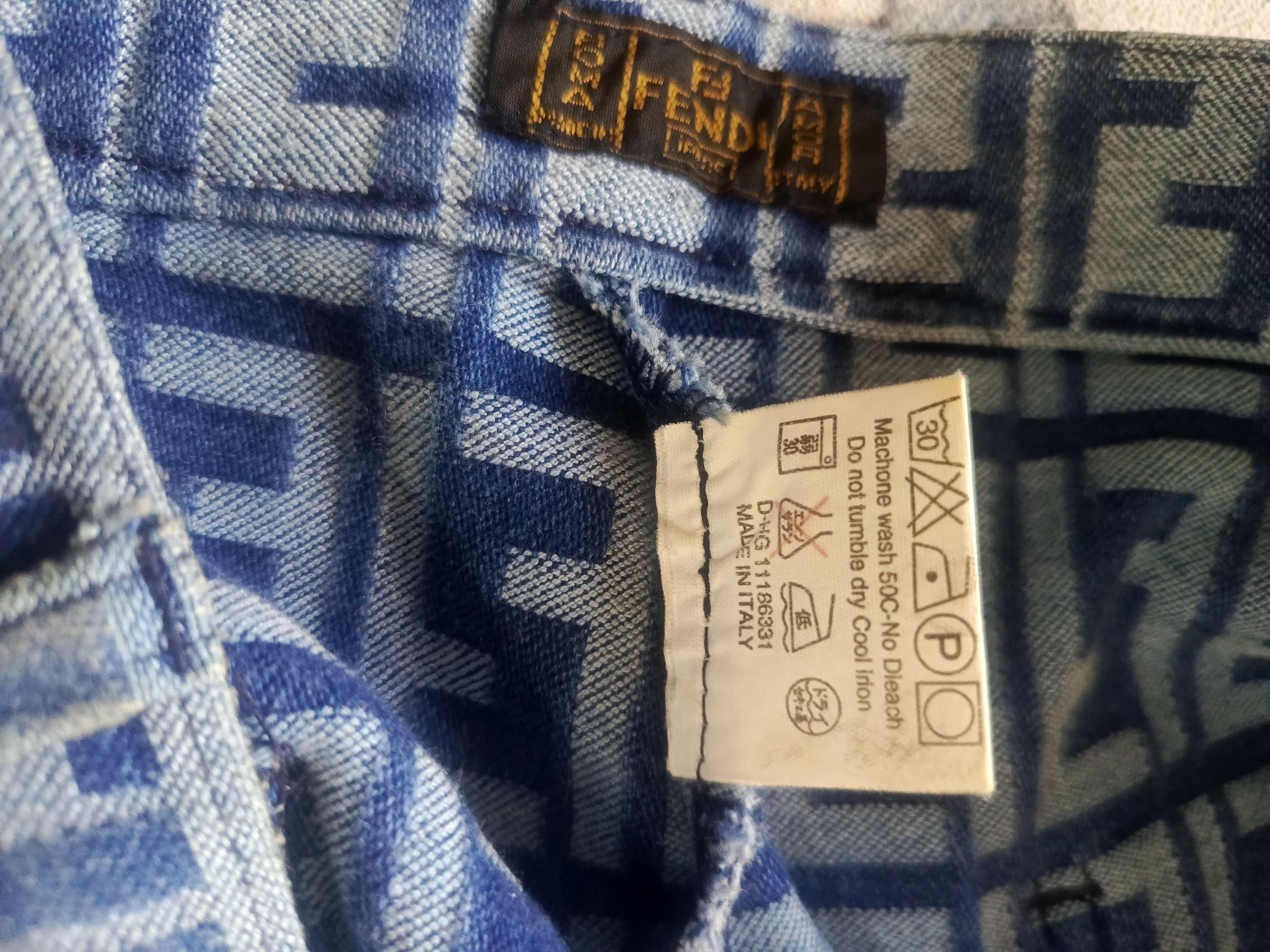 Fendi Fendi Zucca Monogram Pants Size 31" - 5 Thumbnail