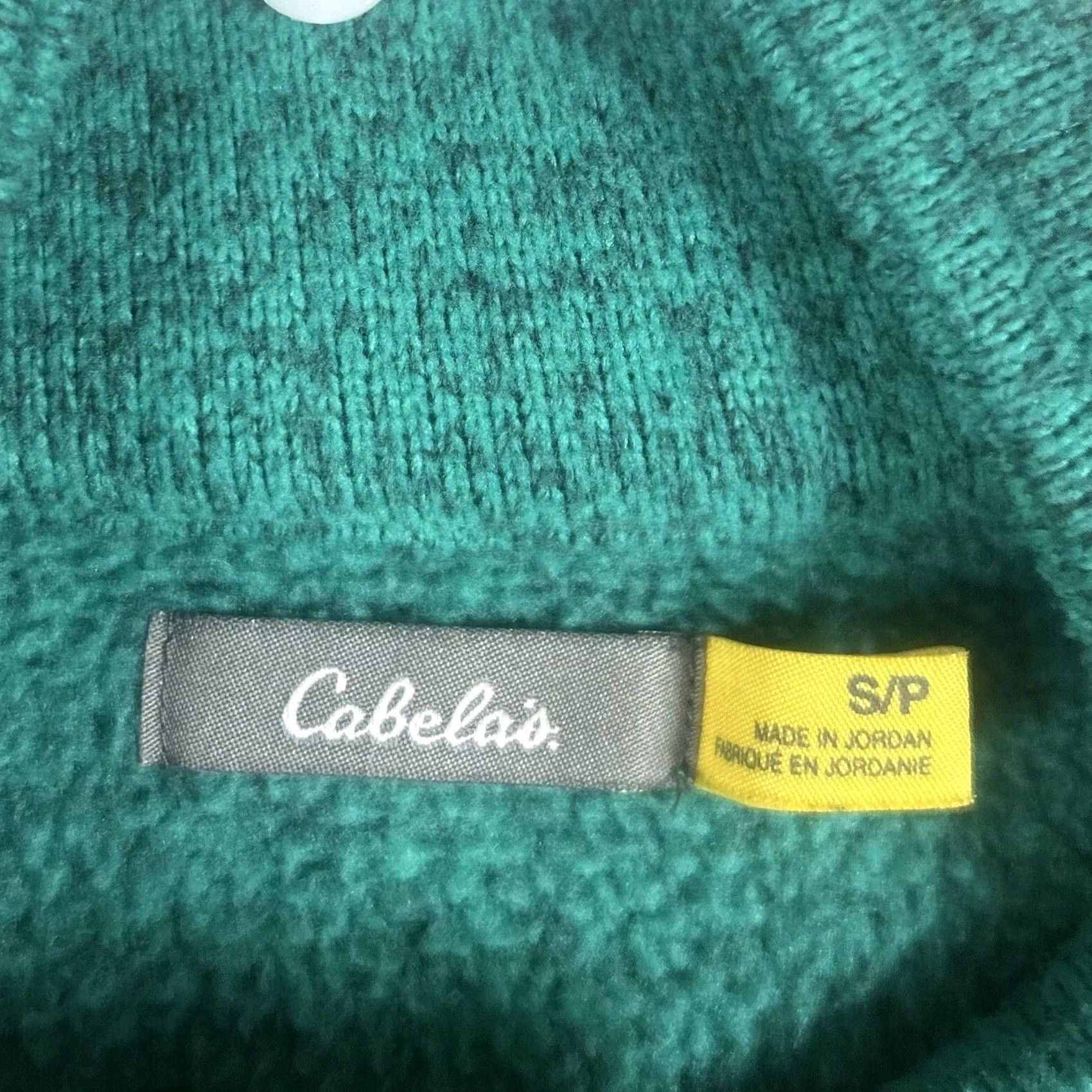 Vintage Cabela's Fleece Pullover Mock Neck Sweater Womens Small Zip Pouch Pocket Green Size S / US 4 / IT 40 - 3 Thumbnail