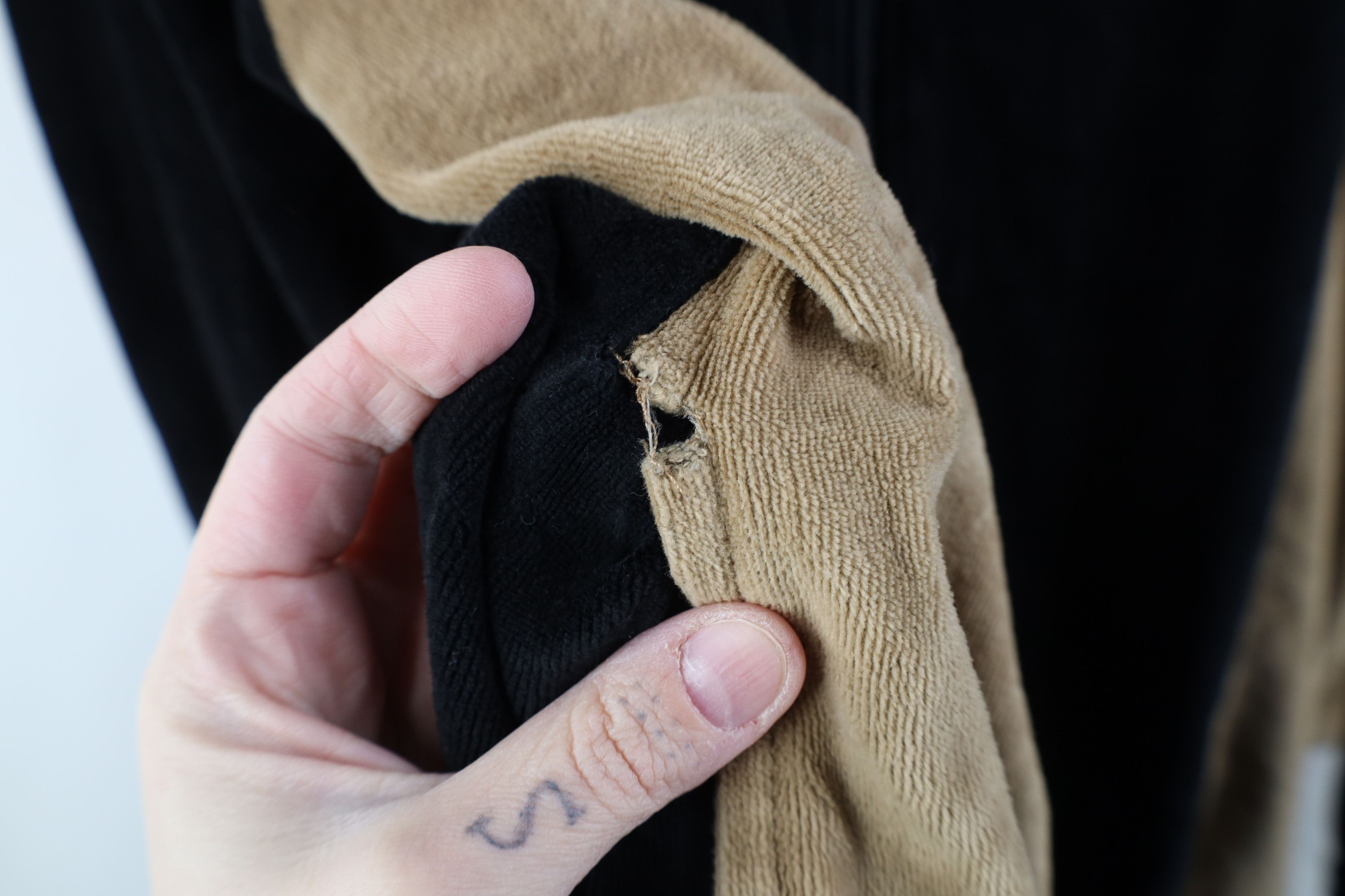 Vintage Vintage Y2K Streetwear Block Velour Track Jacket Mafia Mob Size US M / EU 48-50 / 2 - 6 Thumbnail