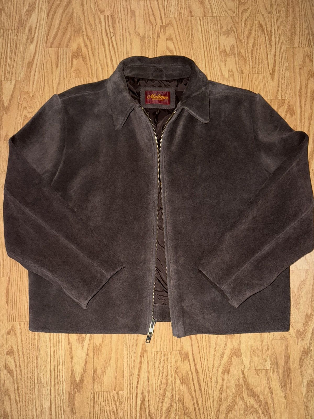 Mutimer Mutimer suede dinner jacket (brown) | Grailed