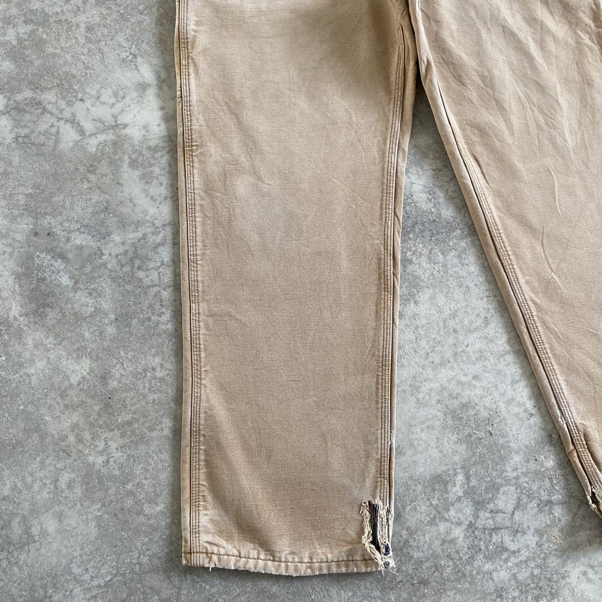 Carhartt Vintage Carhartt Blanket Lined Faded Tan Carpenter Pants Size US 34 / EU 50 - 6 Thumbnail