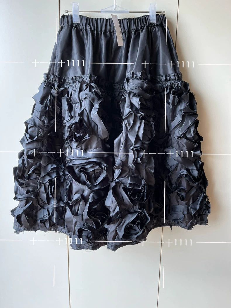 Comme des Garcons Comme Des Garcons size S Polyester rose flower skirt Size 24" / US 00 / IT 34 - 1 Thumbnail