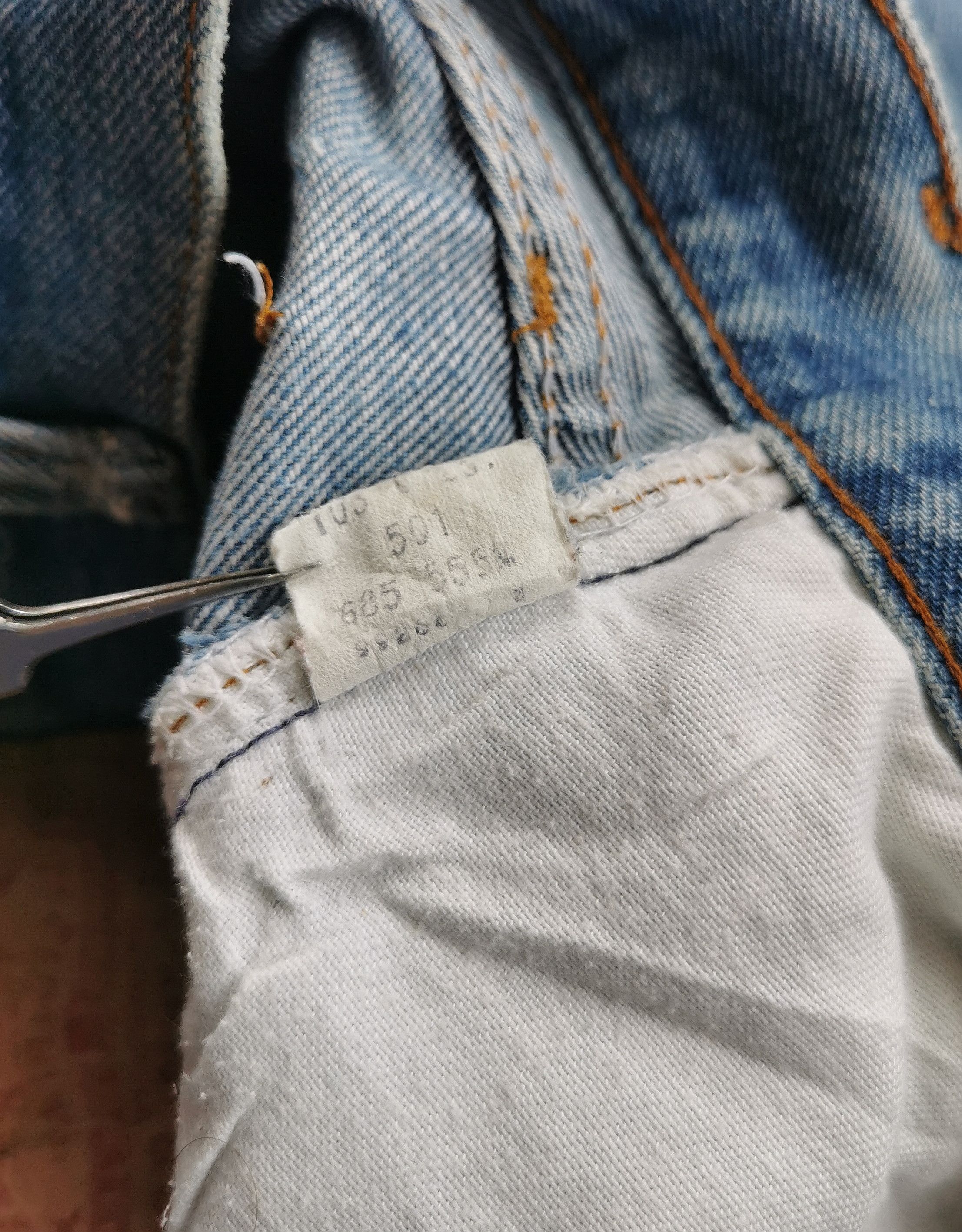 Levi's 70s-80s Selvedge Levis Jeans Size US 28 / EU 44 - 4 Thumbnail