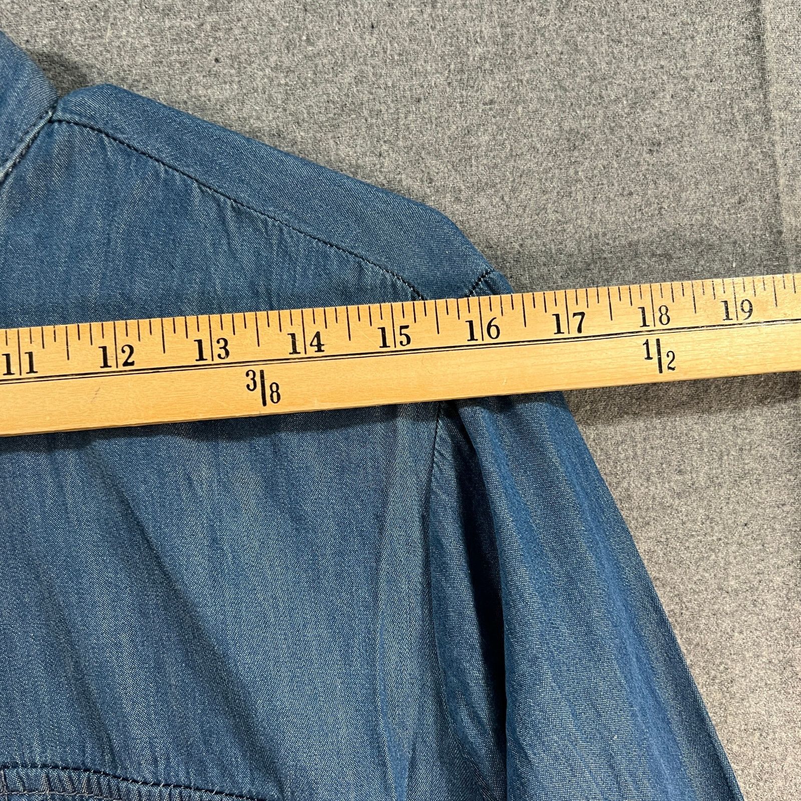 Other Laurie Felt Women Dress Denim Duster Dress Medium Size XS / US 0-2 / IT 36-38 - 6 Thumbnail