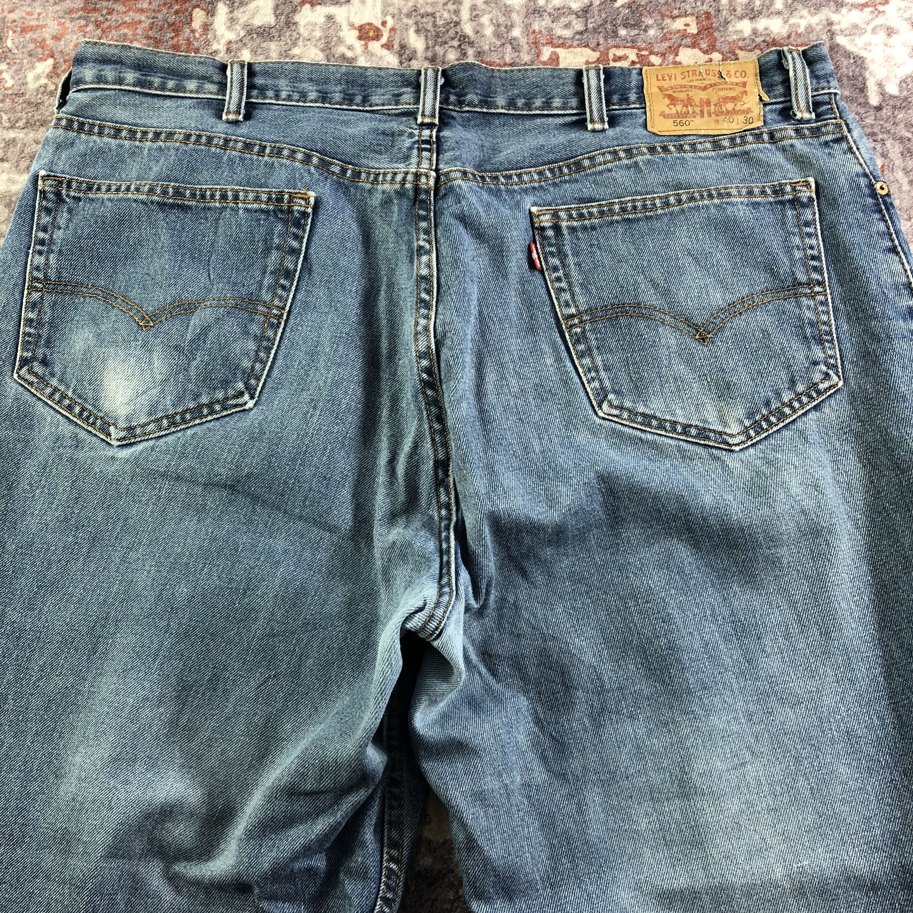 Levi's × Vintage Vintage Blue Wash Levis 560 Jeans-JM3416 Size US 43 - 4 Thumbnail