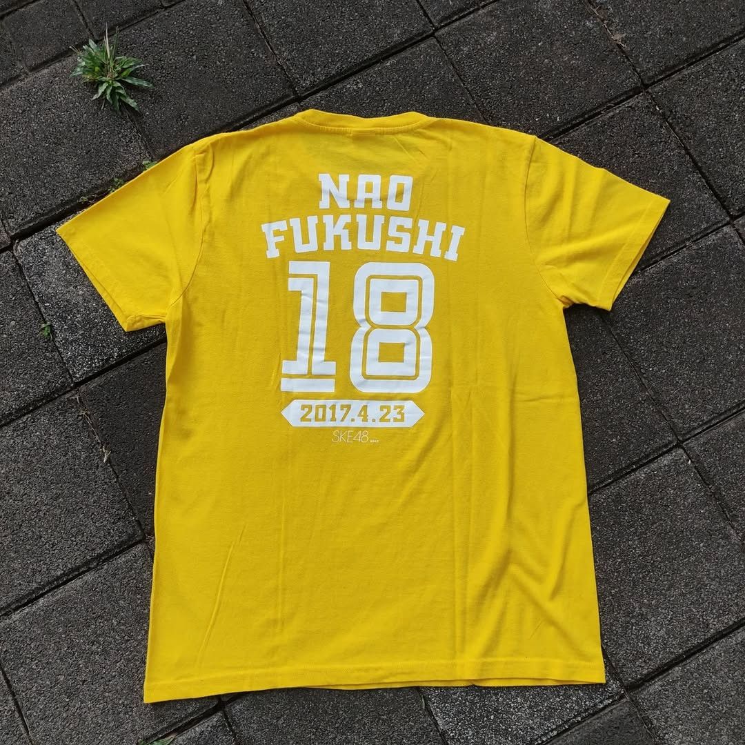 Band Tees SKE48 Nao Fukushi 18th Birthday 2017 Tee Size US L / EU 52-54 / 3 - 2 Thumbnail