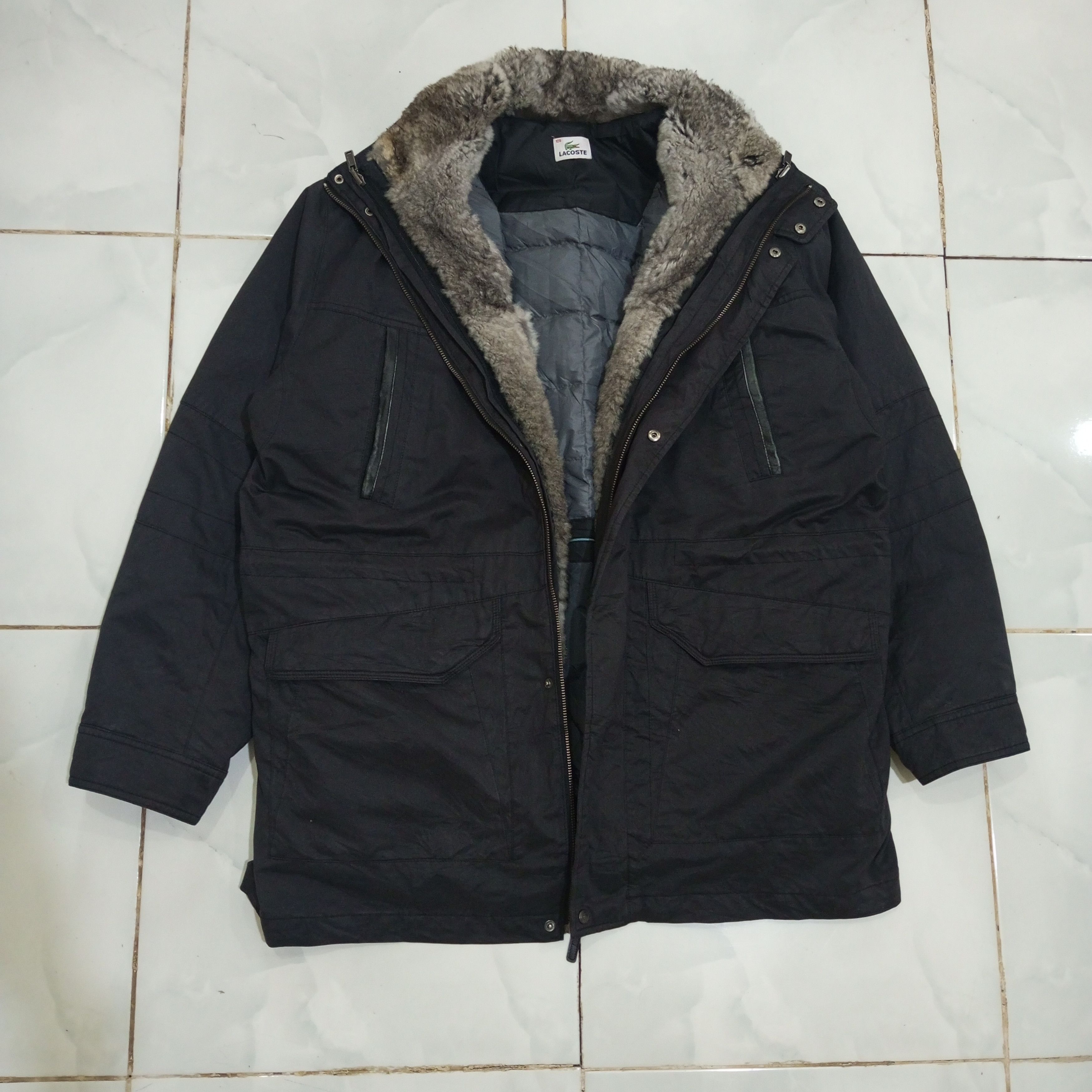 Japanese Brand × Lacoste Lacoste wax 2 layer jacket vintage Size US L / EU 52-54 / 3 - 1 Thumbnail