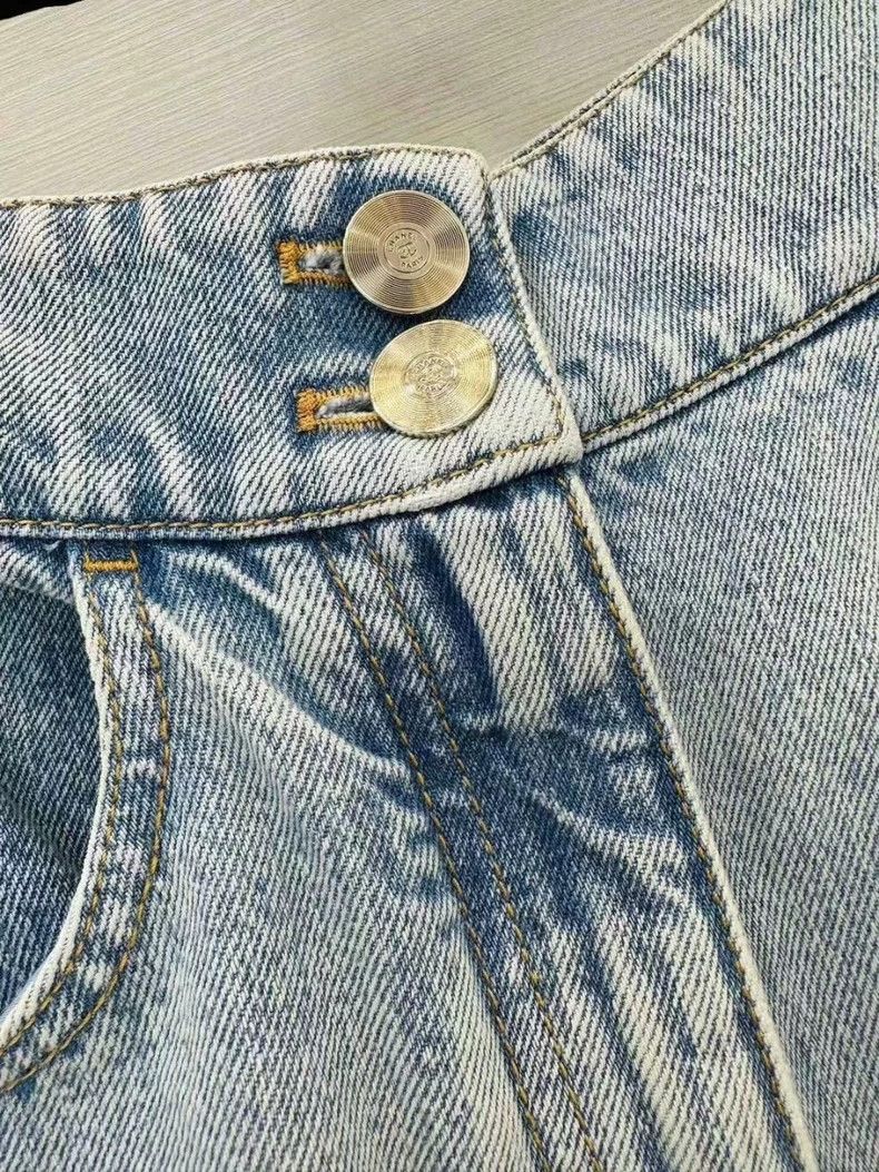 Chanel Chanel 21C wide-leg jeans Size 42" / US 20 - 5 Thumbnail