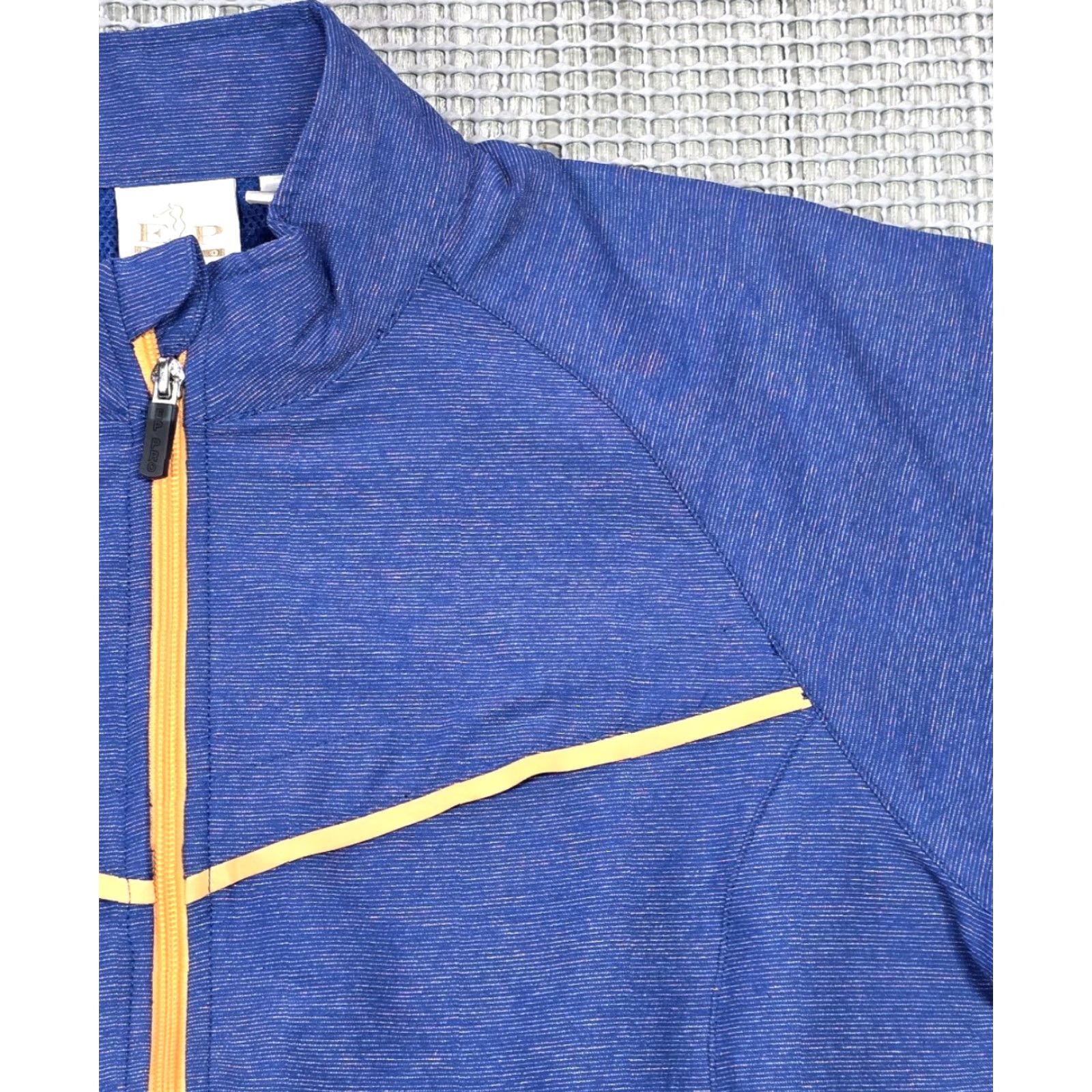 Vintage EP Pro Tour Tech Women's Size L Full-Zip Golf Jacket Blue Orange Trim Size M / US 6-8 / IT 42-44 - 3 Thumbnail