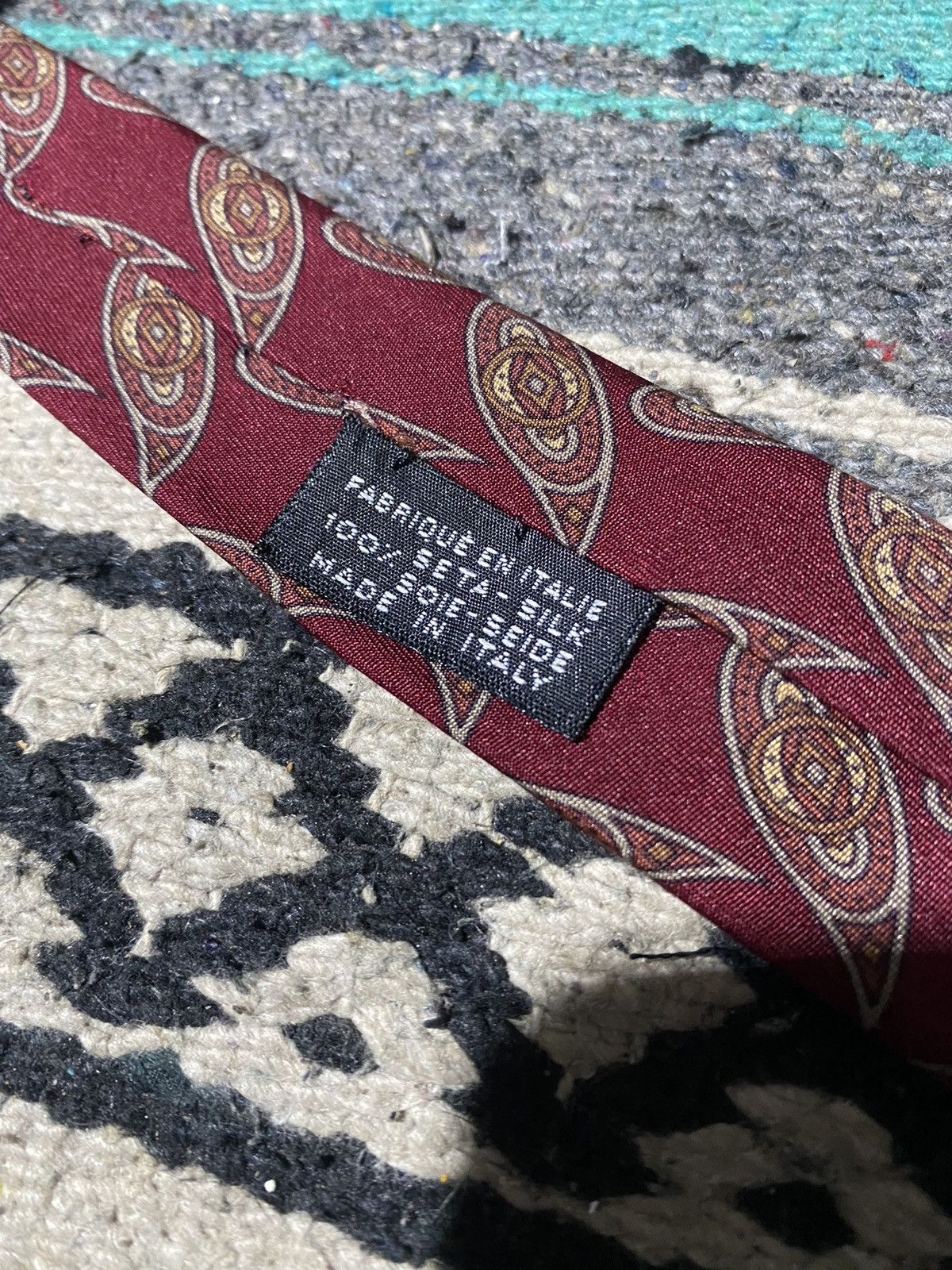 Chanel Chanel Pattern Tie Size ONE SIZE - 3 Thumbnail
