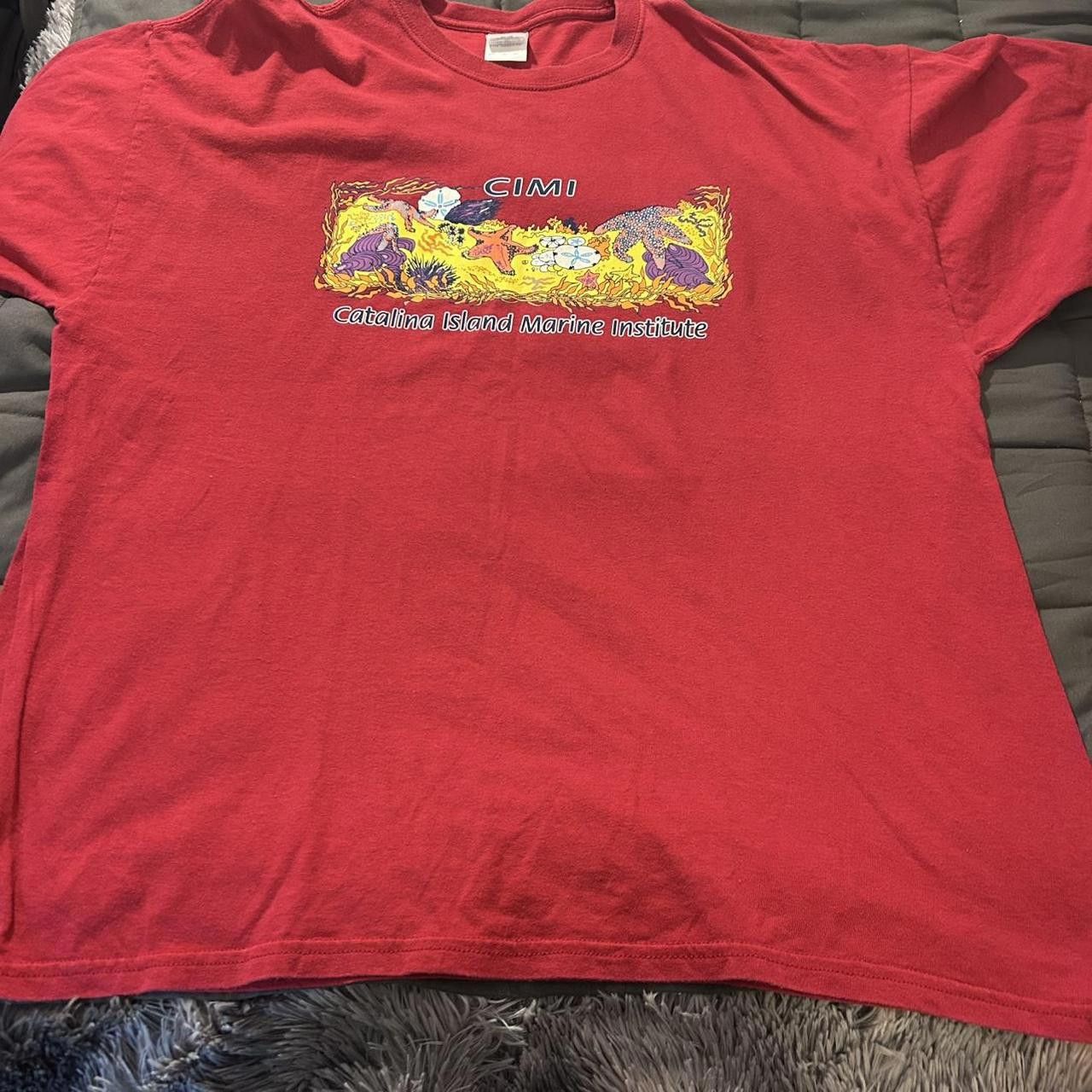 Designer Men's Red and Multi Tshirt Size US XXL / EU 58 / 5 - 1 Thumbnail