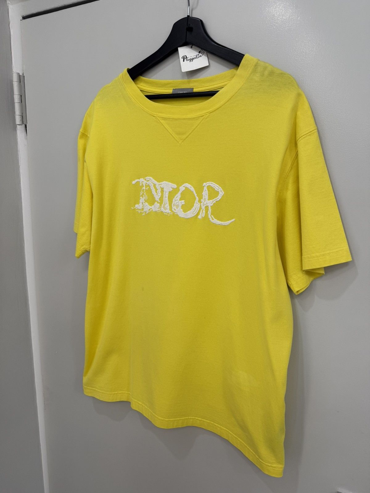 Dior Dior Yellow T-Shirt Size US XL / EU 56 / 4 - 3 Thumbnail