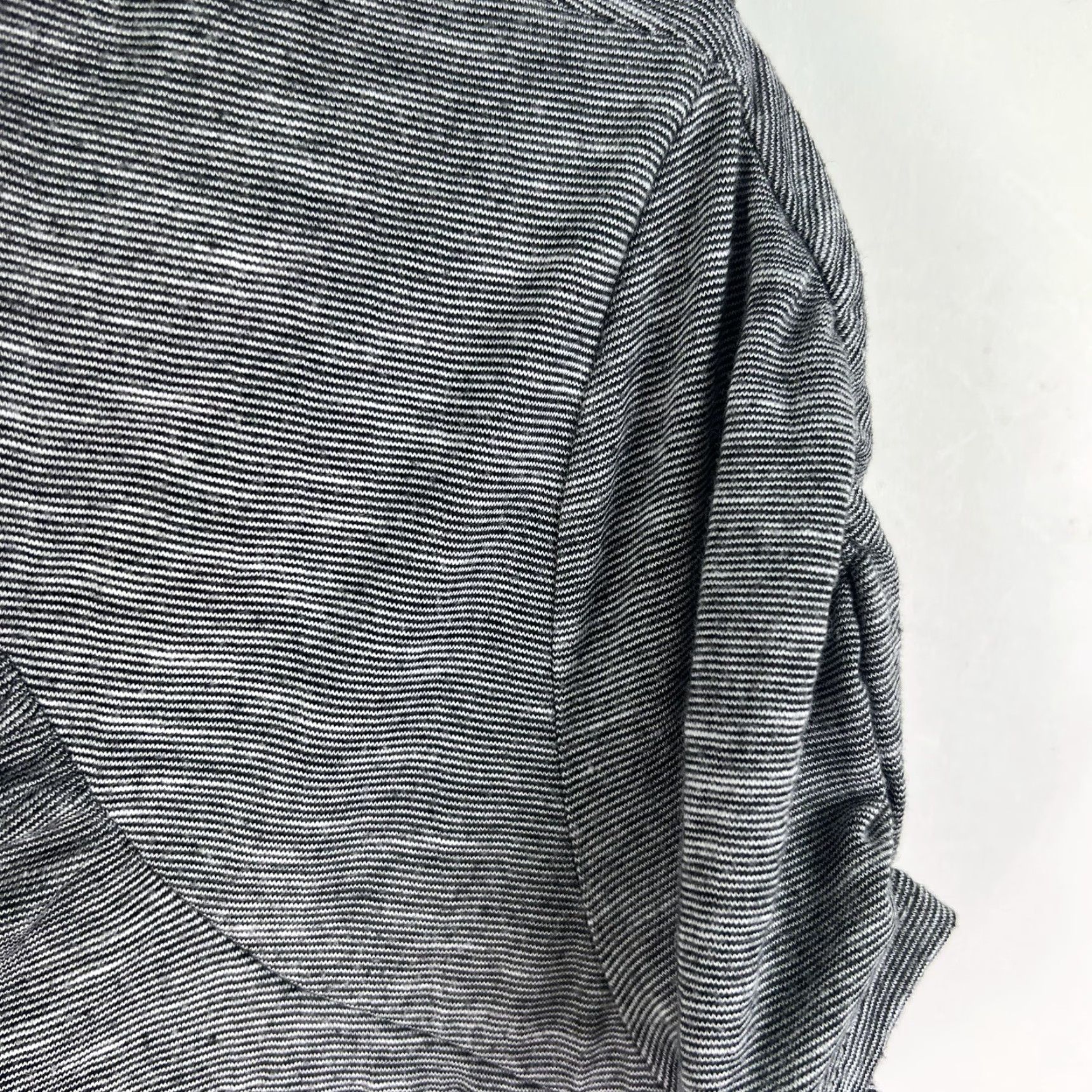 Vintage Kokoon Women's Relaxed-Fit Short-Sleeve Scoop Neck Swing Top L Gray Shirt Women Swing Top, Kokoon, Size L, Gray, 80s 90s Theme Size L / US 10 / IT 46 - 3 Thumbnail