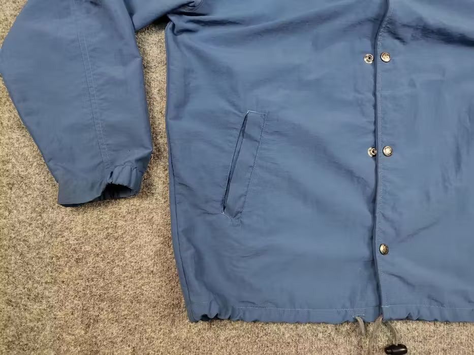 Quiksilver Vintage 90's Quiksilver Saltwater Light Blue big Logo Jacket Size US S / EU 44-46 / 1 - 6 Thumbnail