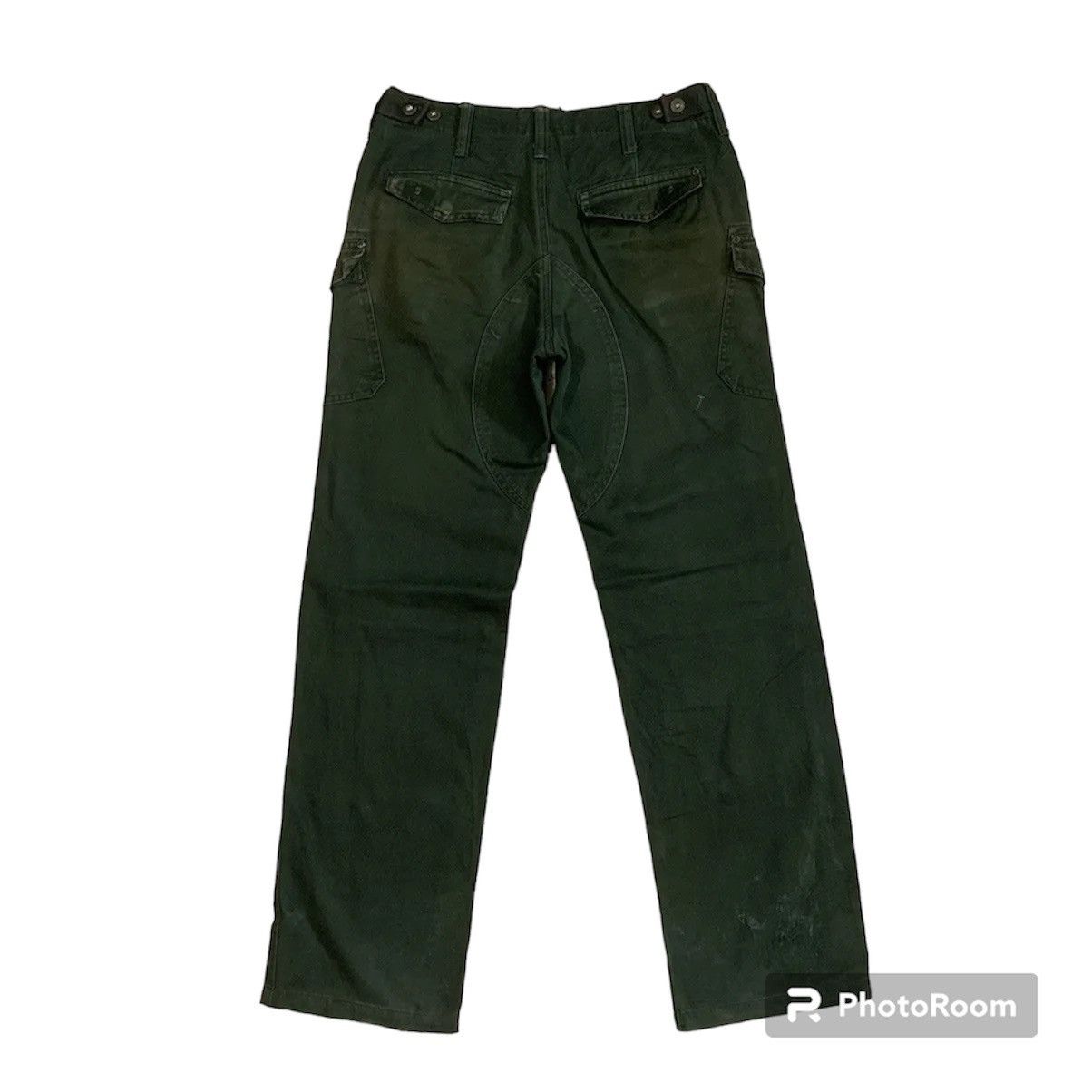 Beauty Beast Japanese Vintage W29 L31 Trousers Faded Utility Combat Cargo Size US 29 - 2 Thumbnail