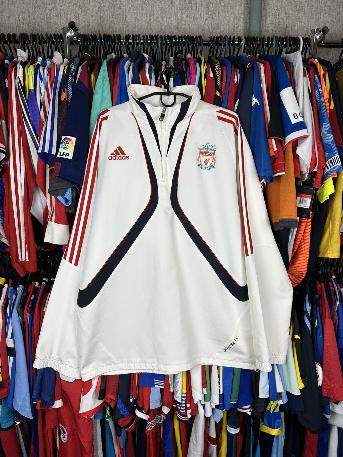 Adidas LIVERPOOL 2009 2010 TRAINING FOOTBALL SOCCER JACKET ADIDAS Size US XXL / EU 58 / 5 - 1 Thumbnail