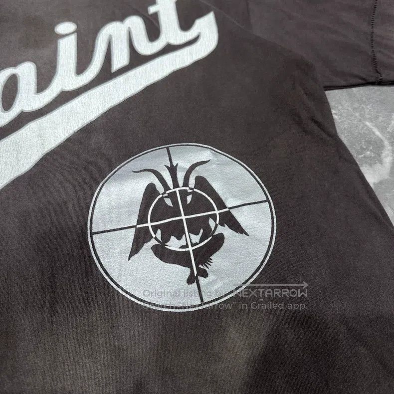 Saint Michael Saint Michael Black washed old bullseye sketch mutant shor Size US M / EU 48-50 / 2 - 3 Thumbnail