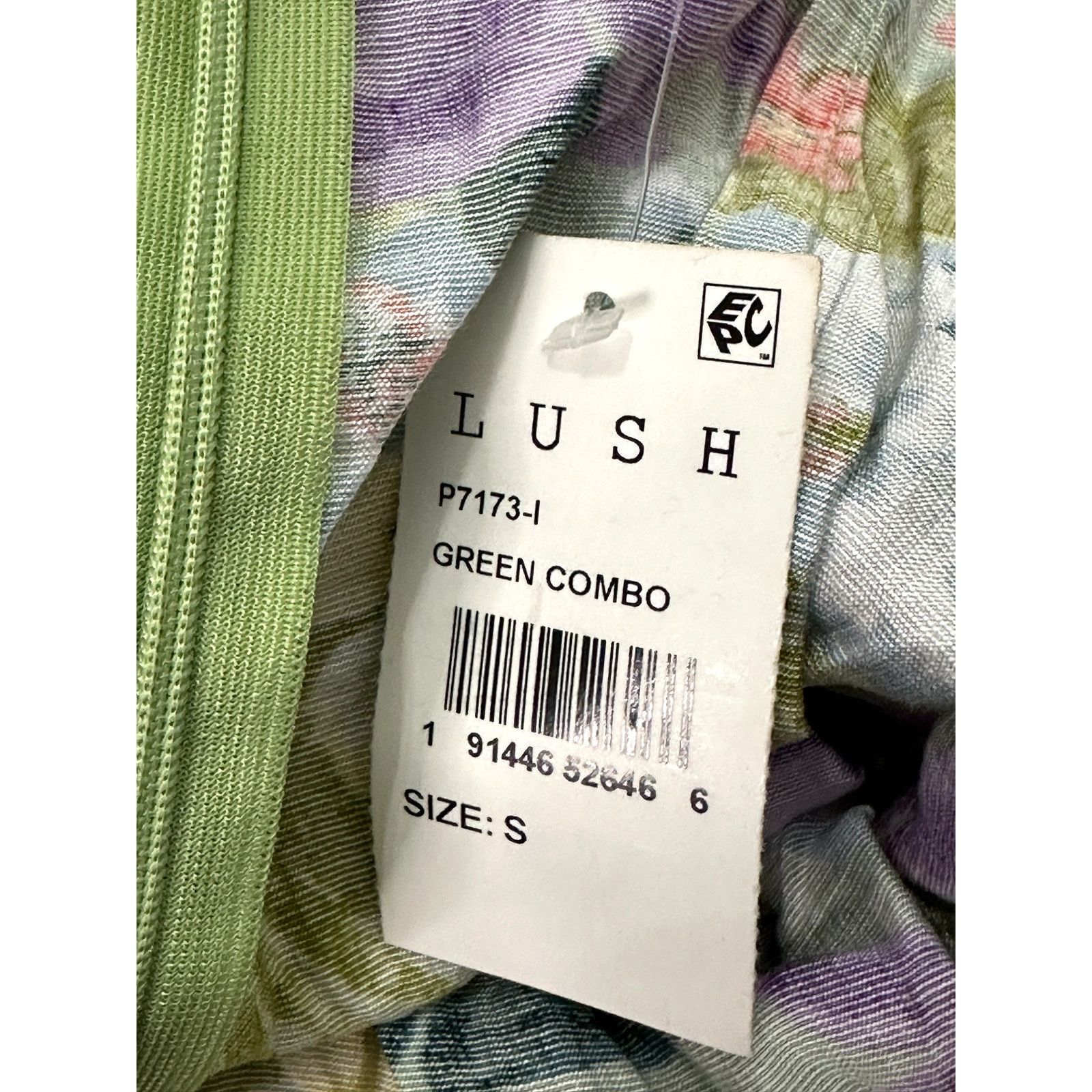 Other Lush Romper Tropical Floral Twist Front Sleeveless Multi S Size 27" / US 4 / IT 40 - 8 Thumbnail