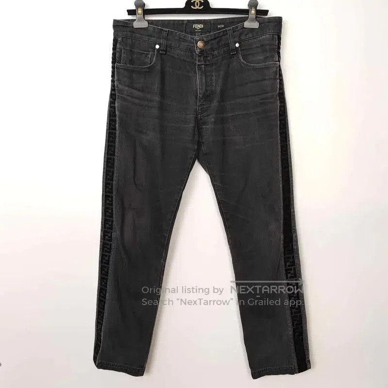Fendi Fendi Casual Black Cotton Pants for Men . Size US 32 / EU 48 - 1 Thumbnail