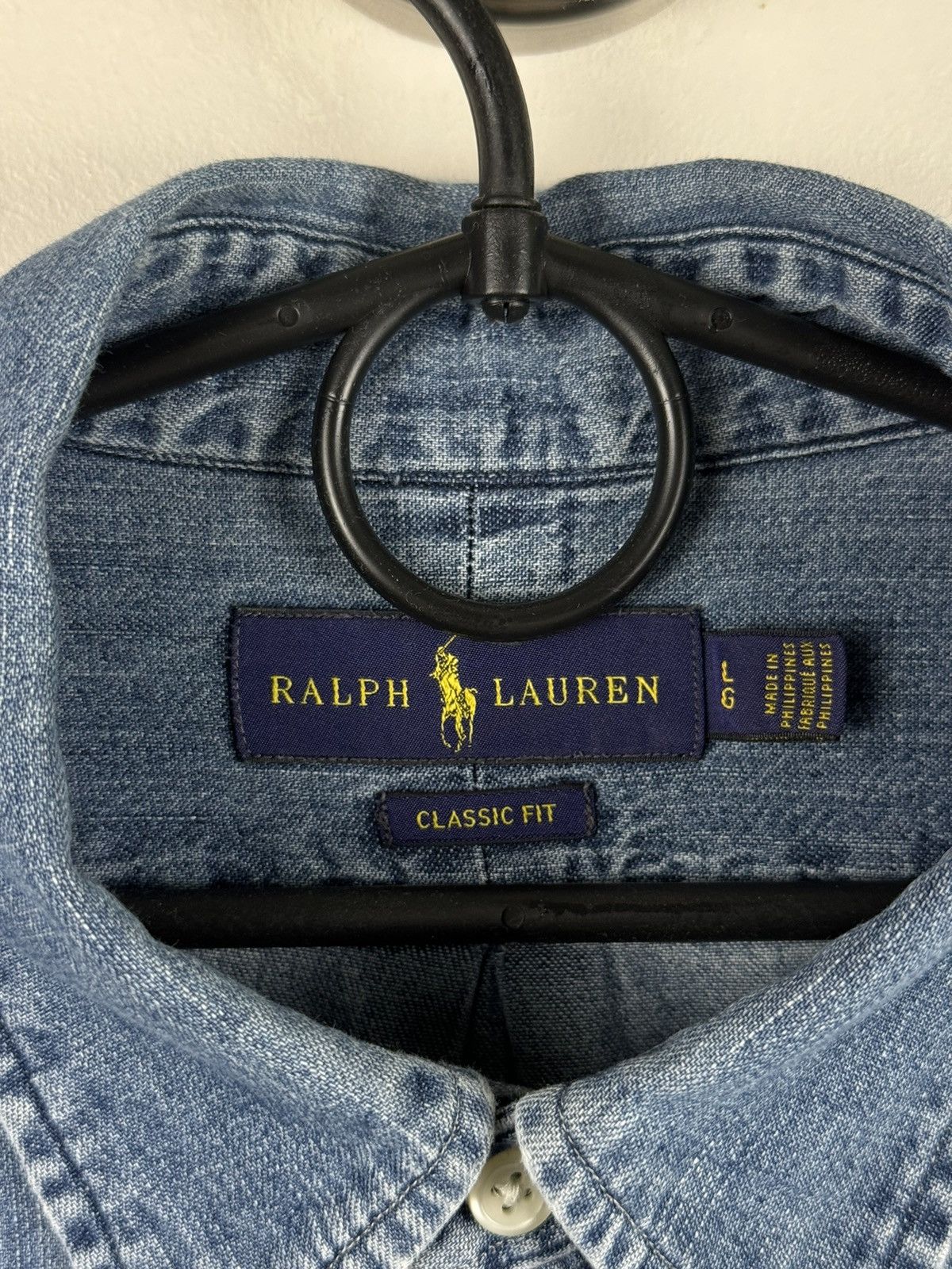 Polo Ralph Lauren Jeans shirt Polo Ralph Lauren Oxford original old money item Size US L / EU 52-54 / 3 - 3 Thumbnail