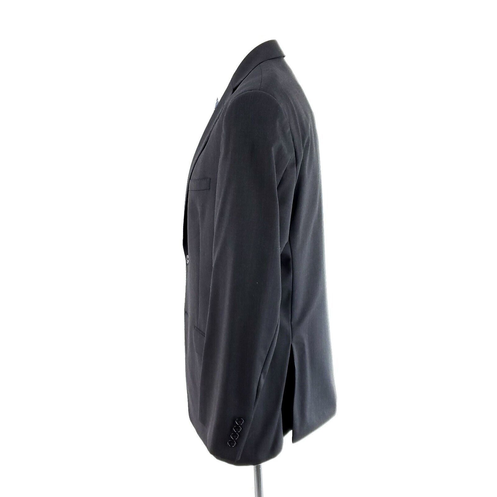 Joseph Abboud Joseph Abboud Wool 2 Button Blazer 40R Gray Size 40R - 4 Thumbnail