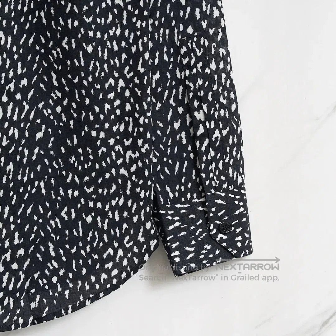 Saint Laurent Paris Saint Laurent Polka Dot Long-Sleeve Shirt. Size US XXS / EU 40 - 5 Thumbnail